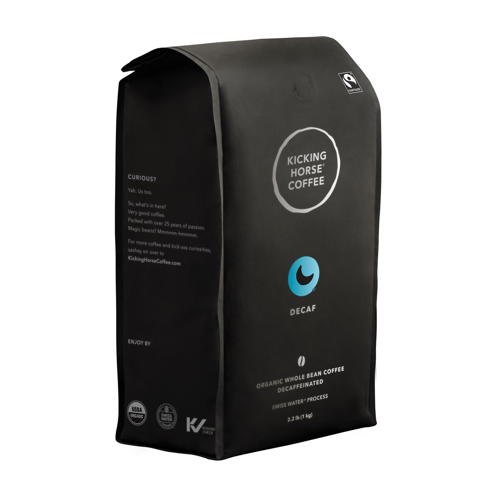 Coffee, Swiss Water Process, Whole Bean, 2.2 Pound – Organic Whole Bean Coffe…