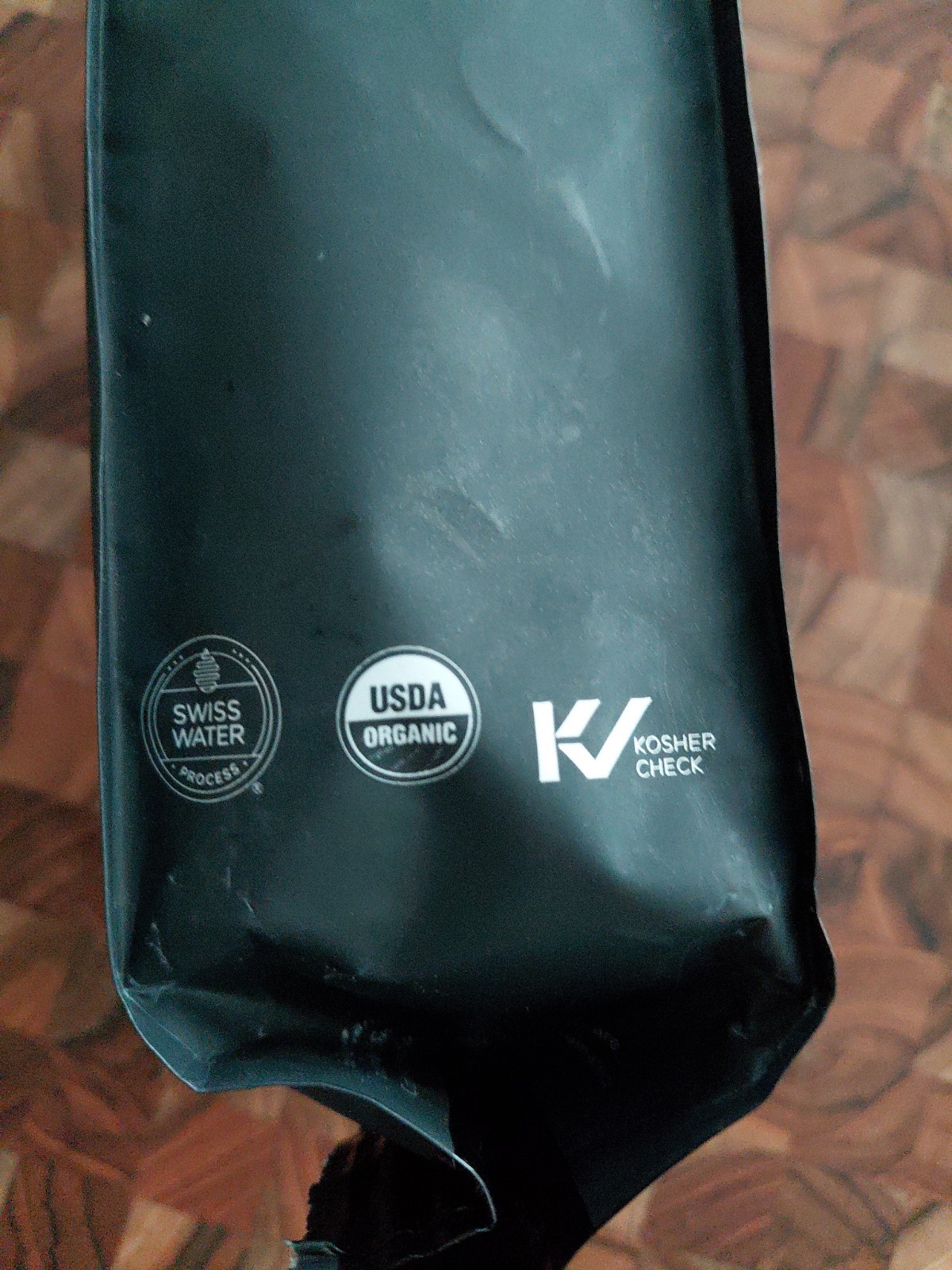 Kicking Horse Coffee, Decaf, Swiss Water Process, Dark Roast, Whole Bean, 10 Oz