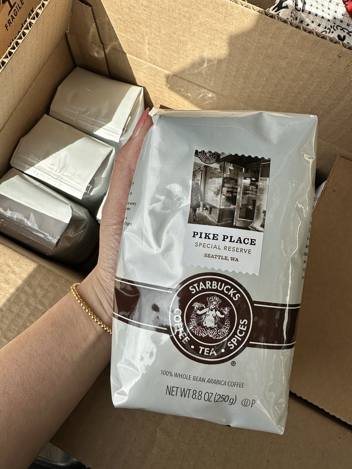 Limited Starbucks Coffee Seattle Pike Place Special Reserve 8.8oz First Store