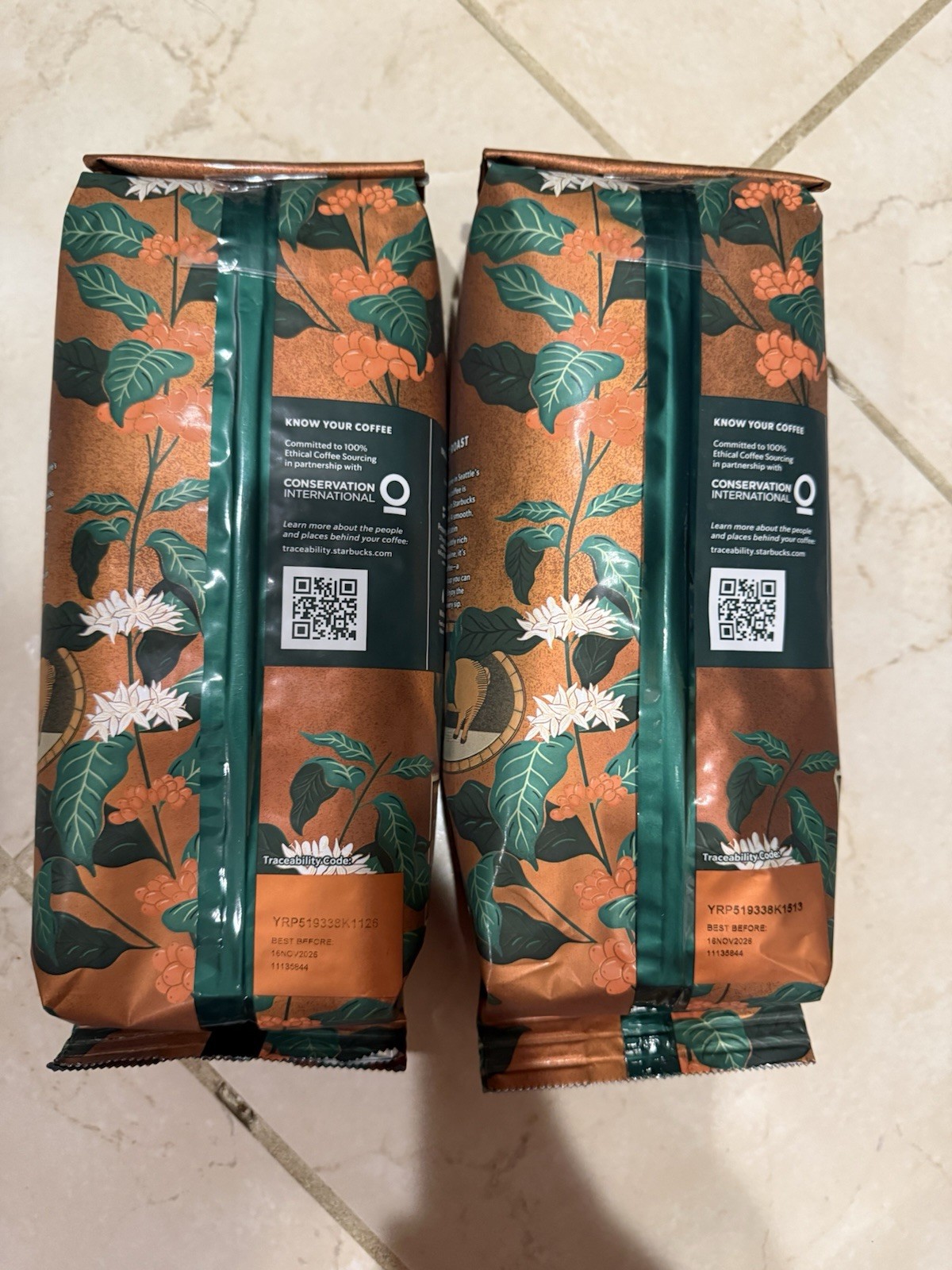 Starbucks Pike Place Roast Whole Bean Coffee 1LB/bag New Date In 2025