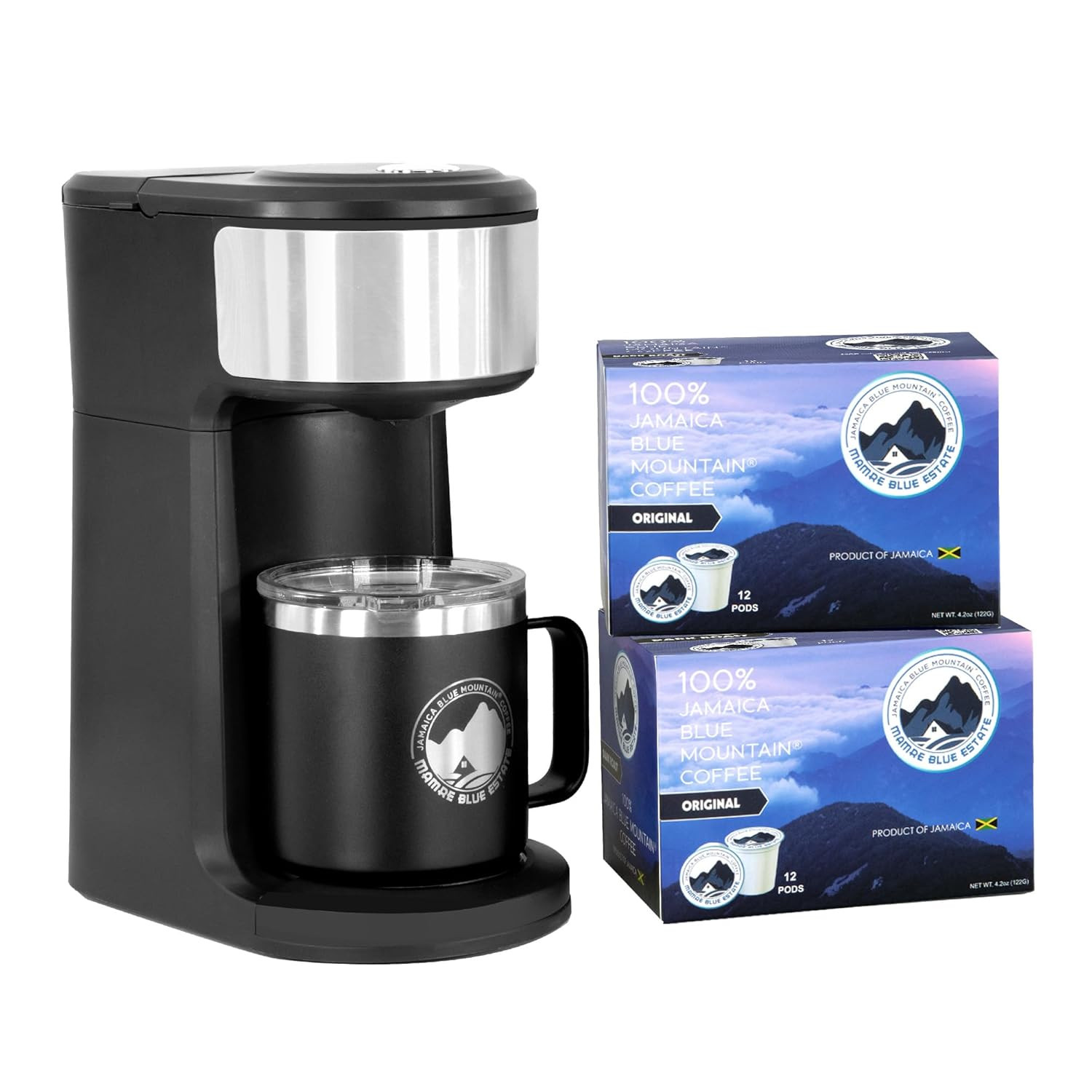 Mamre Blue 100% Jamaica Blue Mountain Coffee Pods-Original FREE SHIPPING