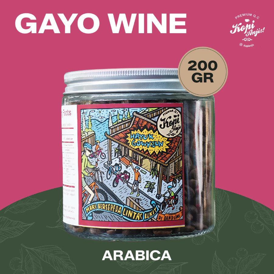 BEST NEW! Anjis Arabica Coffee Beans – Arabika Gayo Wine Specialty Roast