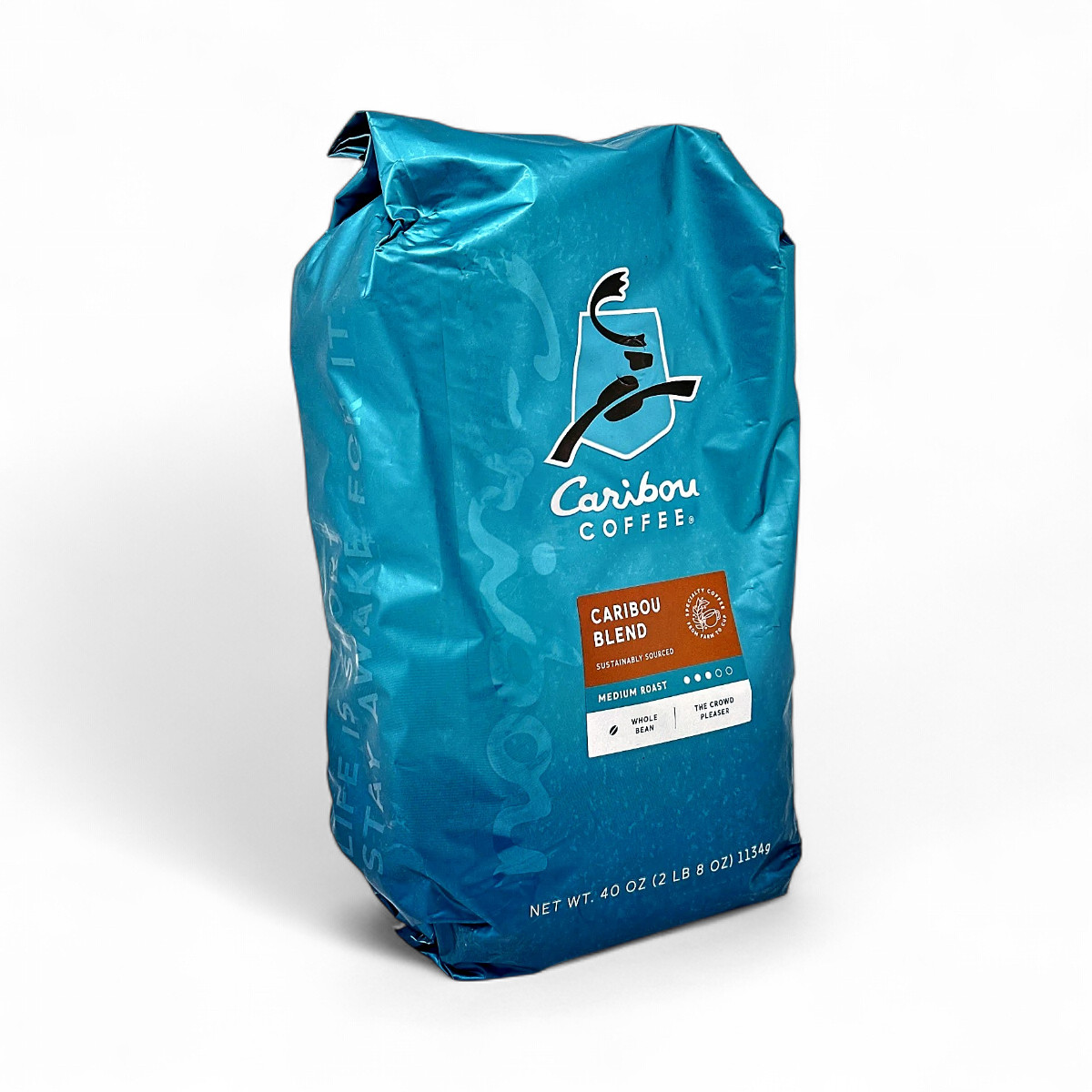 Caribou Coffee Medium Roast Whole Bean Caribou Blend 40oz Bag