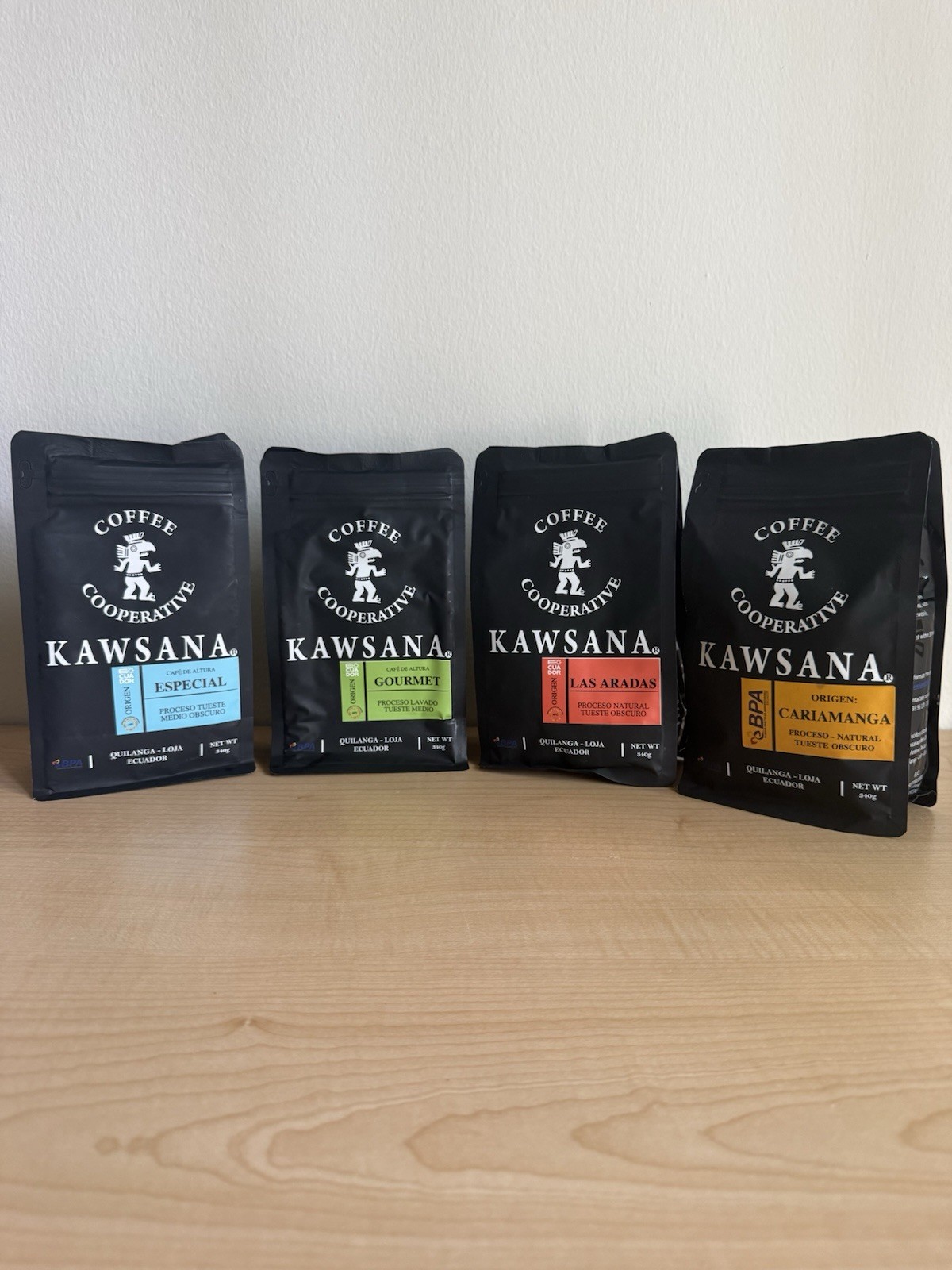 Kawsana Ecuadorian Coffee 340g – Specialty Whole Bean/Ground Coffee Loja Origin