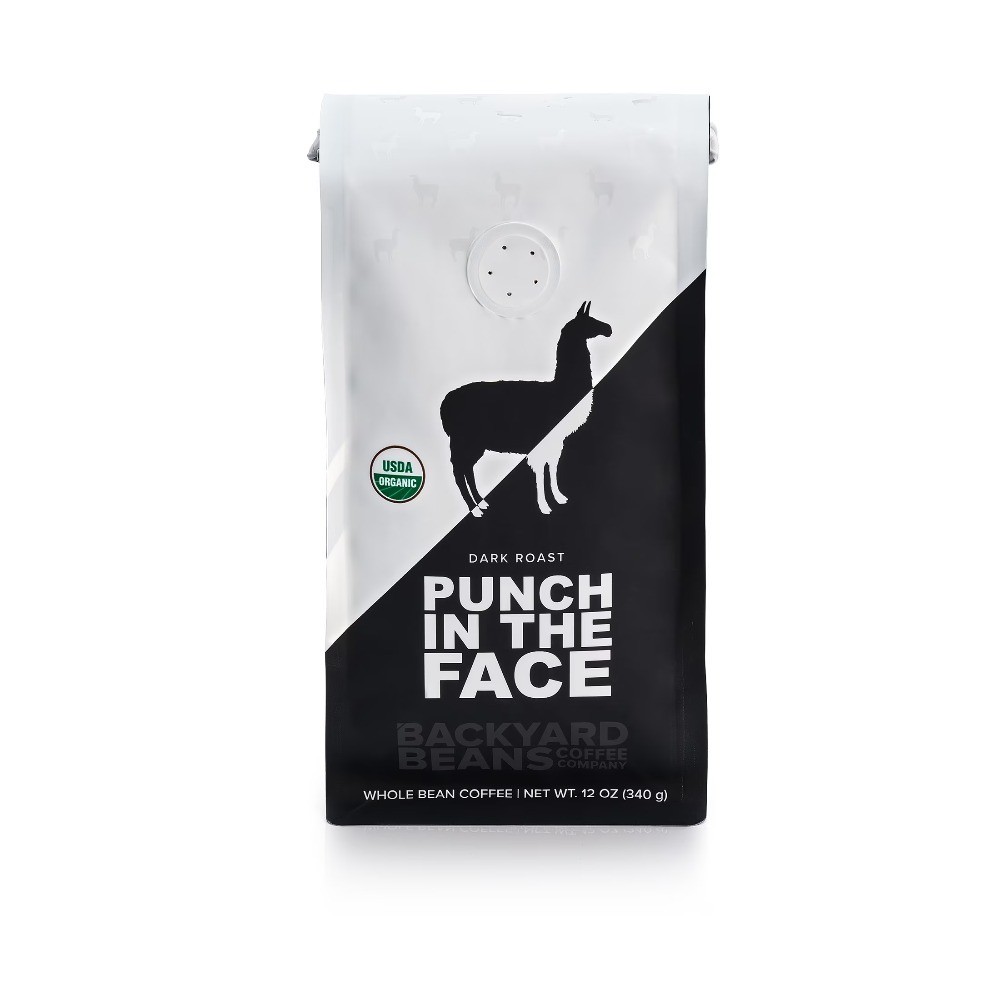 Organic Dark Roast Whole Bean Coffee 12oz Bold Flavor Fair Trade