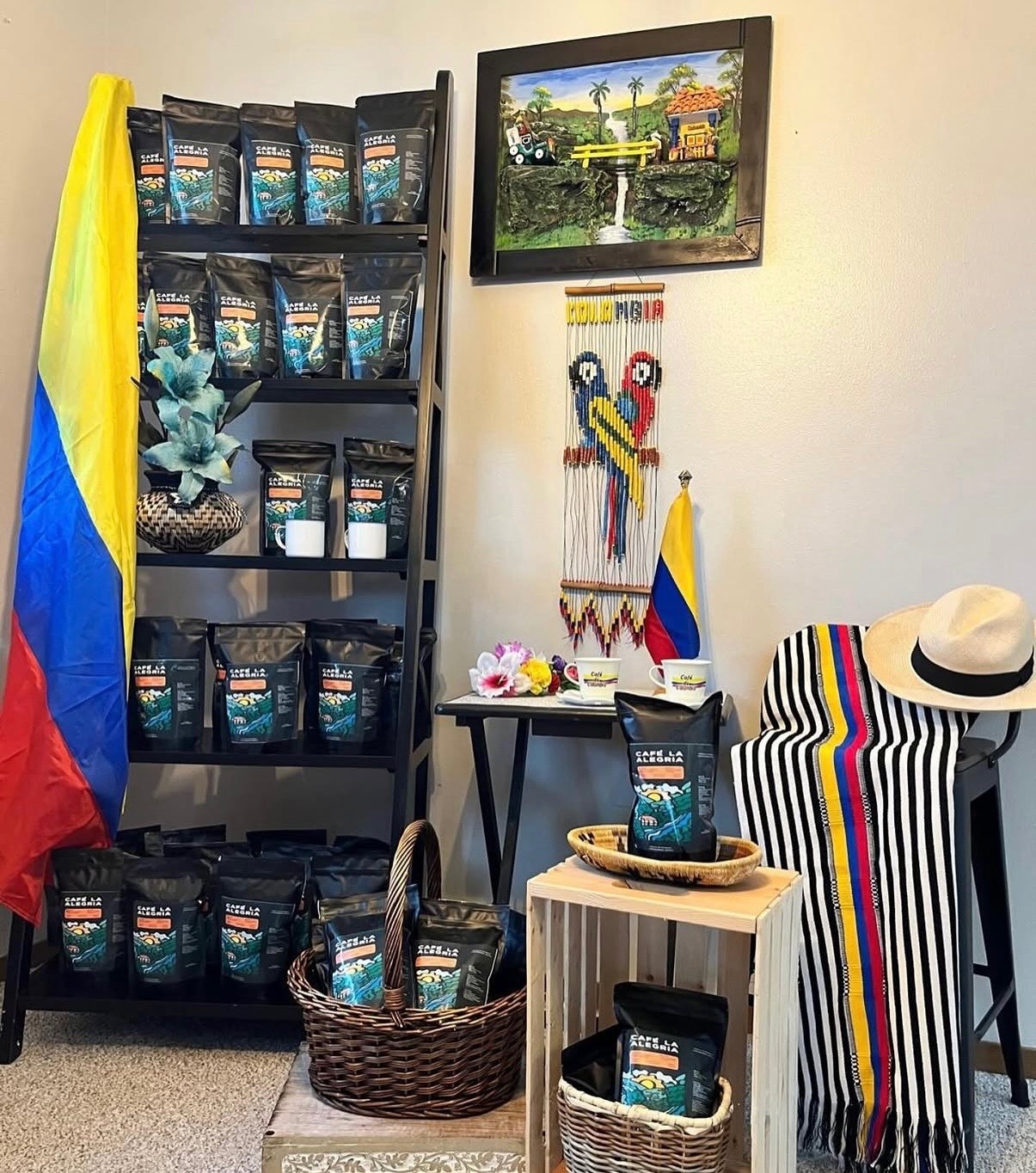 Premium Colombian Coffee – single origin medium roast