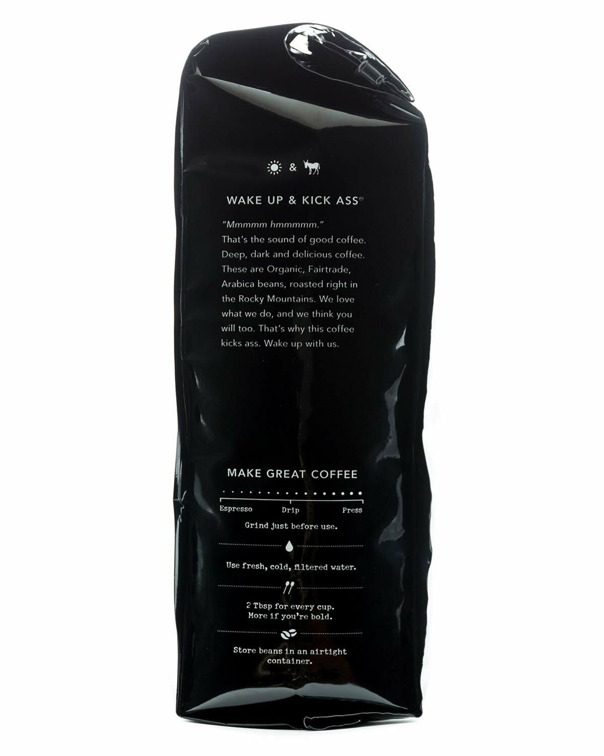 Kicking Horse Whole Bean Coffee Grizzly Claw Dark Roast Imported from Canada 1lb