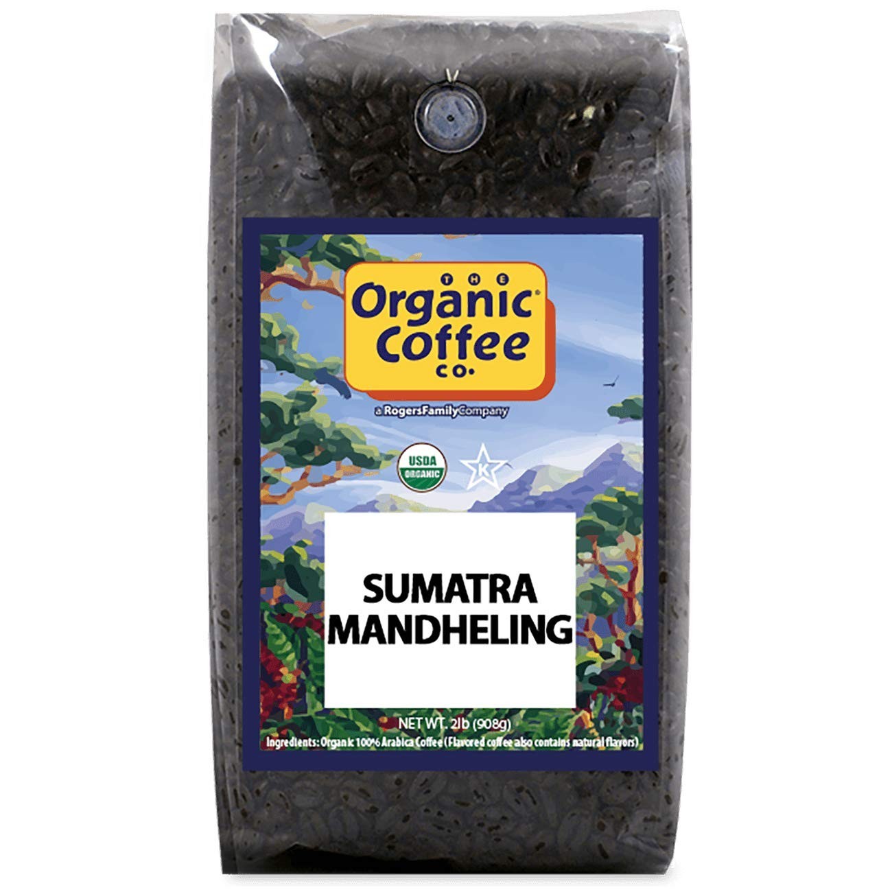 USDA Organic 2LB Sumatra Mandheling Coffee – Sustainably Sourced Gourmet Delight