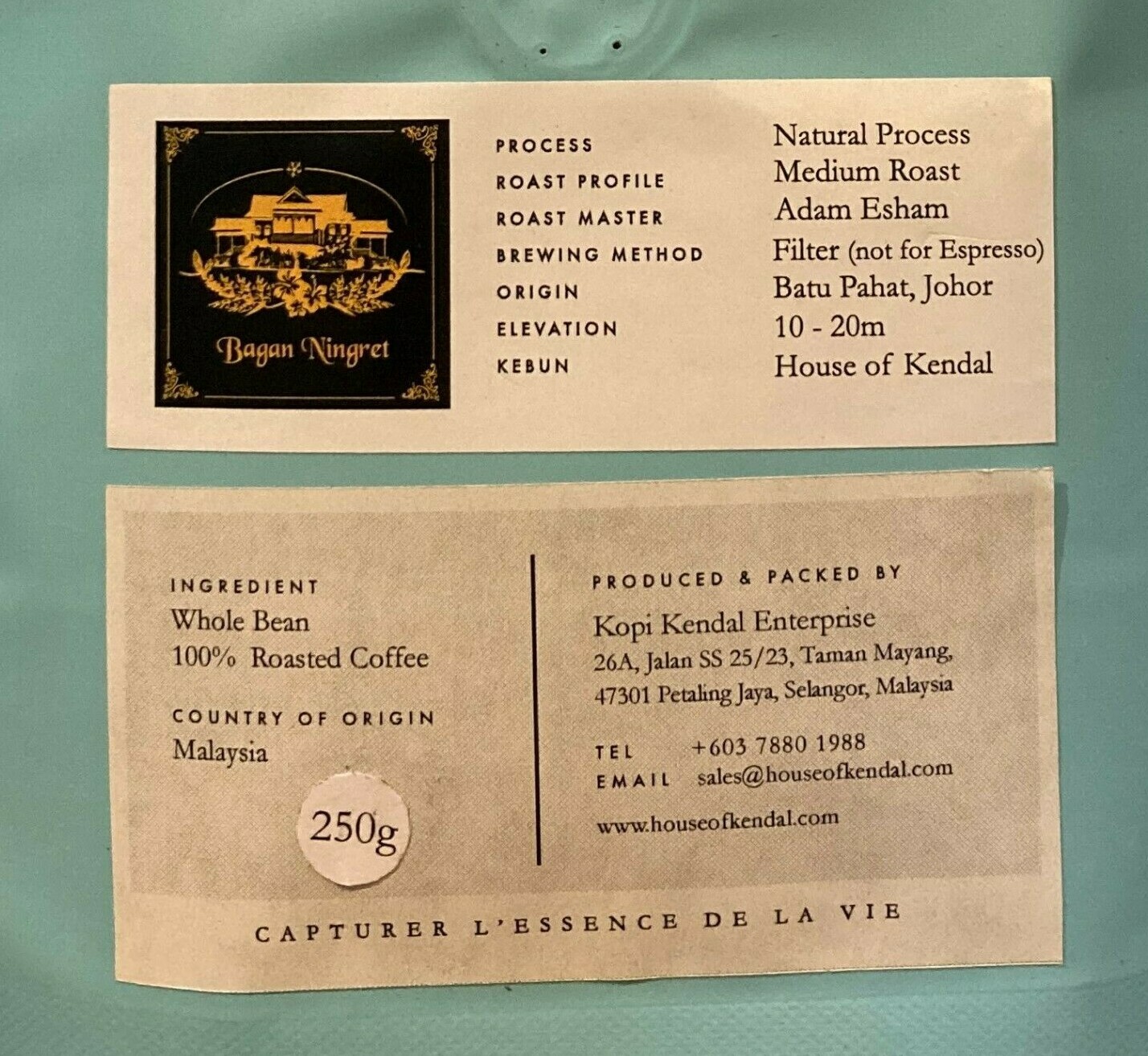 Single Origin Specialty Liberica Natural Process Bagan Ningrat