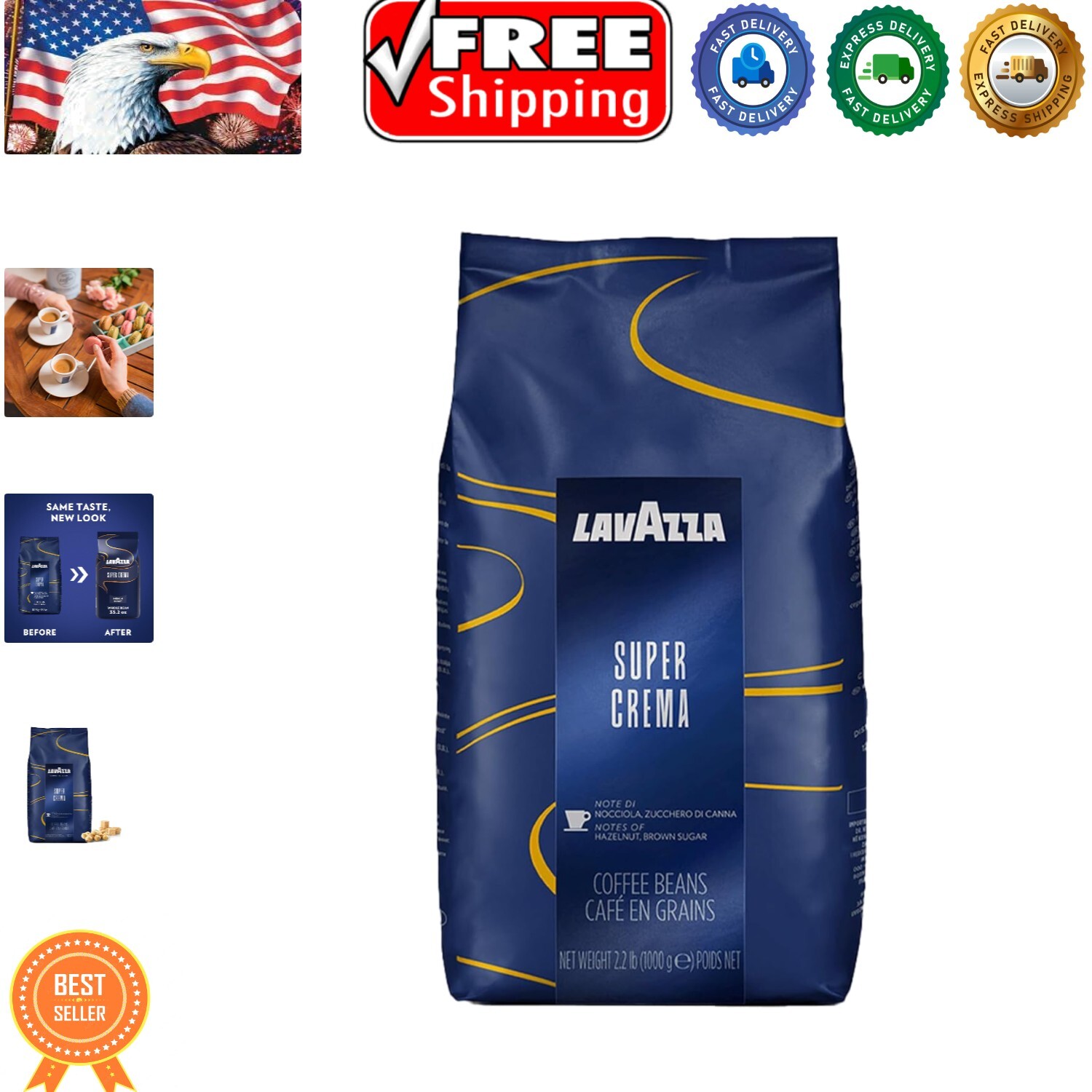 Light-Medium Roast Super Crema Coffee Blend – Perfect for Your Coffee Ritual