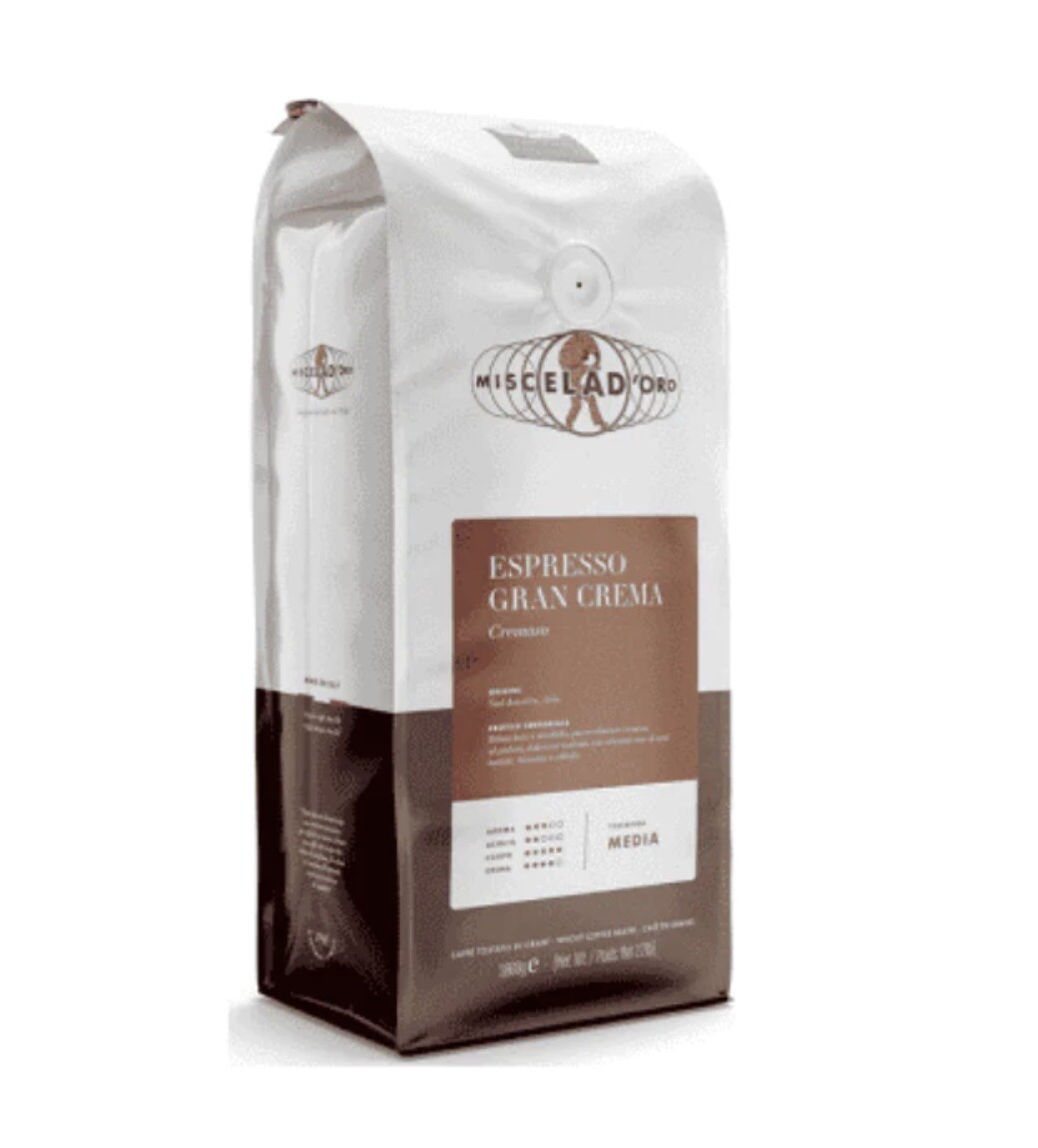 Miscela D’Oro Gran Crema Espresso Beans, 2.2 lb bag (Imported From Italy 🇮🇹)