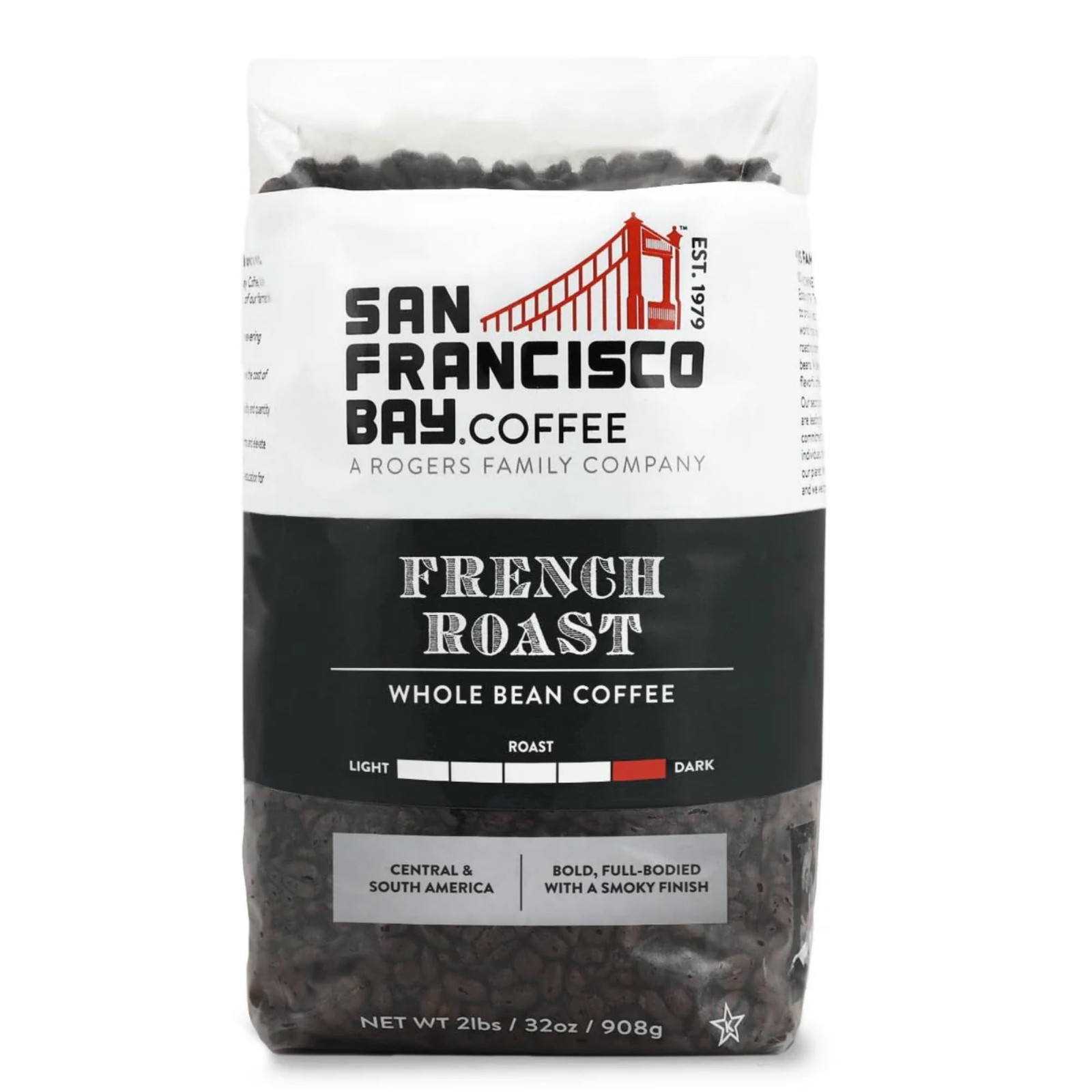 Coffee – Dark Roast Whole Bean Coffee – French Roast (2 lb bag)