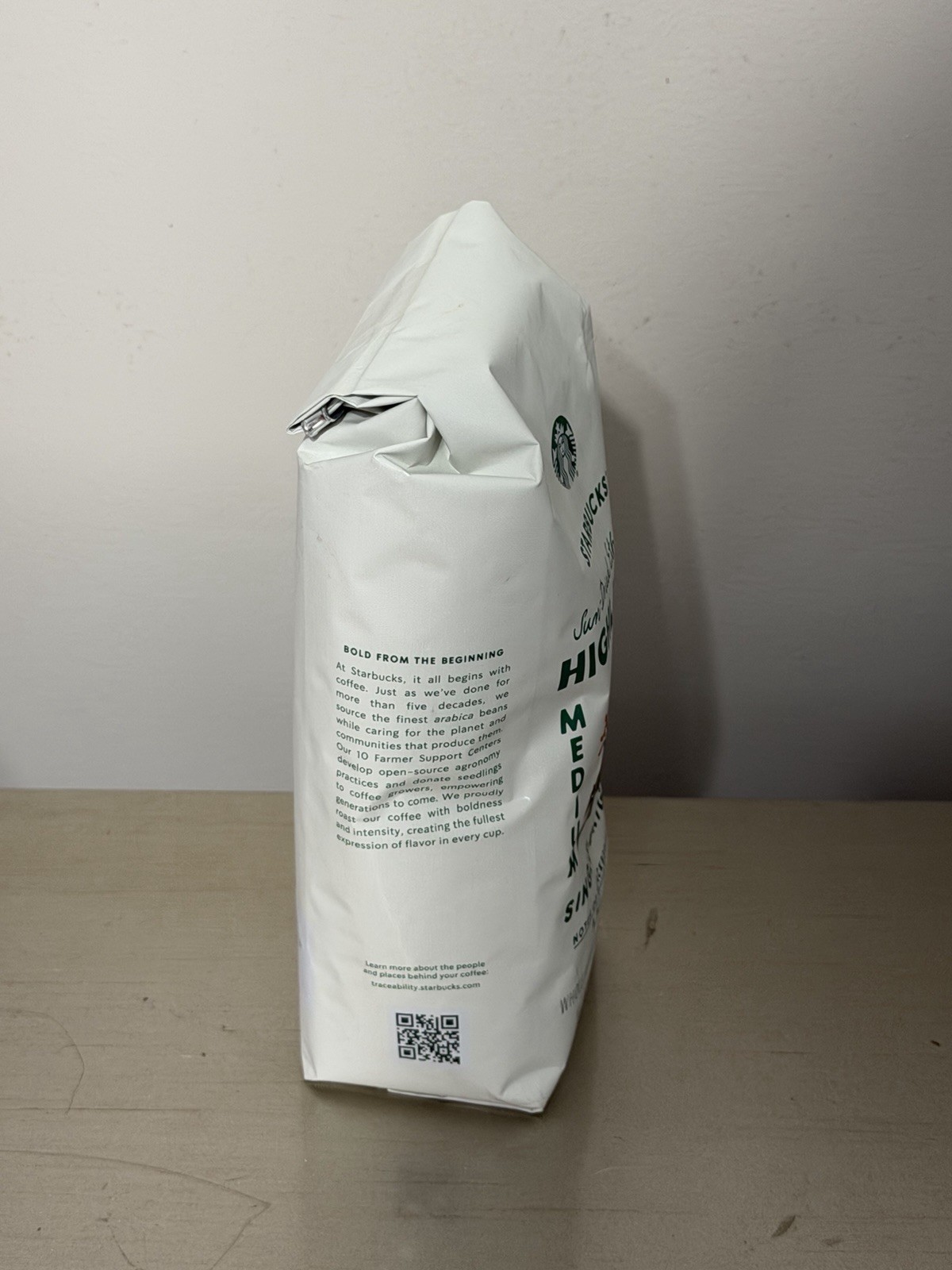 Starbucks Coffee Sun-Dried Ethiopia Highlands Medium Roast Whole Bean Coffee 1lb