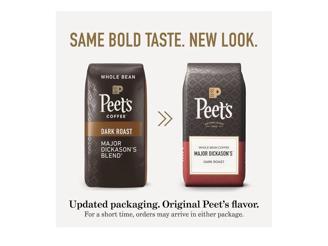 Peet’s Espresso Forte Dark Roast Whole Bean Coffee, 32oz 100% Arabica