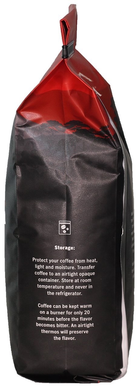 Volcanica House Blend Coffee Ground Fresh Roasted Arabica Beans 16 Oz