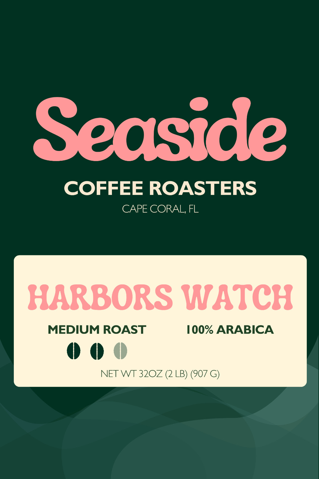 Coffee beans roasted whole bean (medium) 2x 2 lb bags