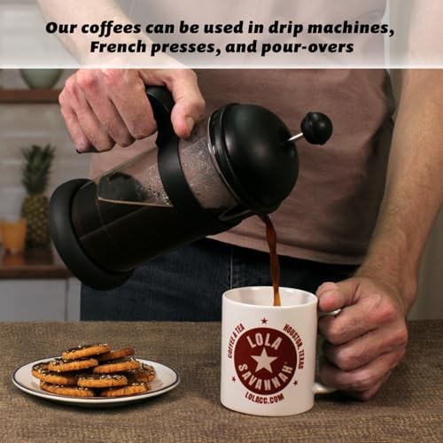 Whole Bean Coffee Texas Pecan 5lb 80oz Medium Roast Caffeinated Arabica Gourmet