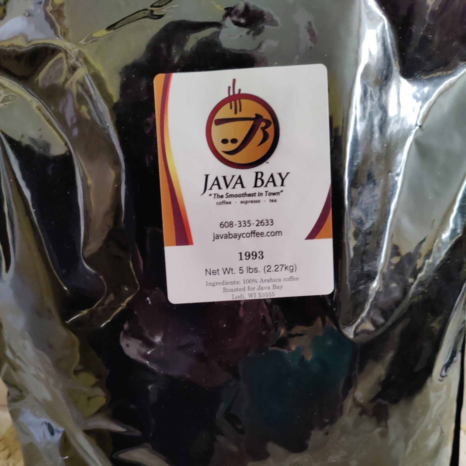 Java Bay Whole Bean – Bulk Coffee 30 pounds Free Shipping.