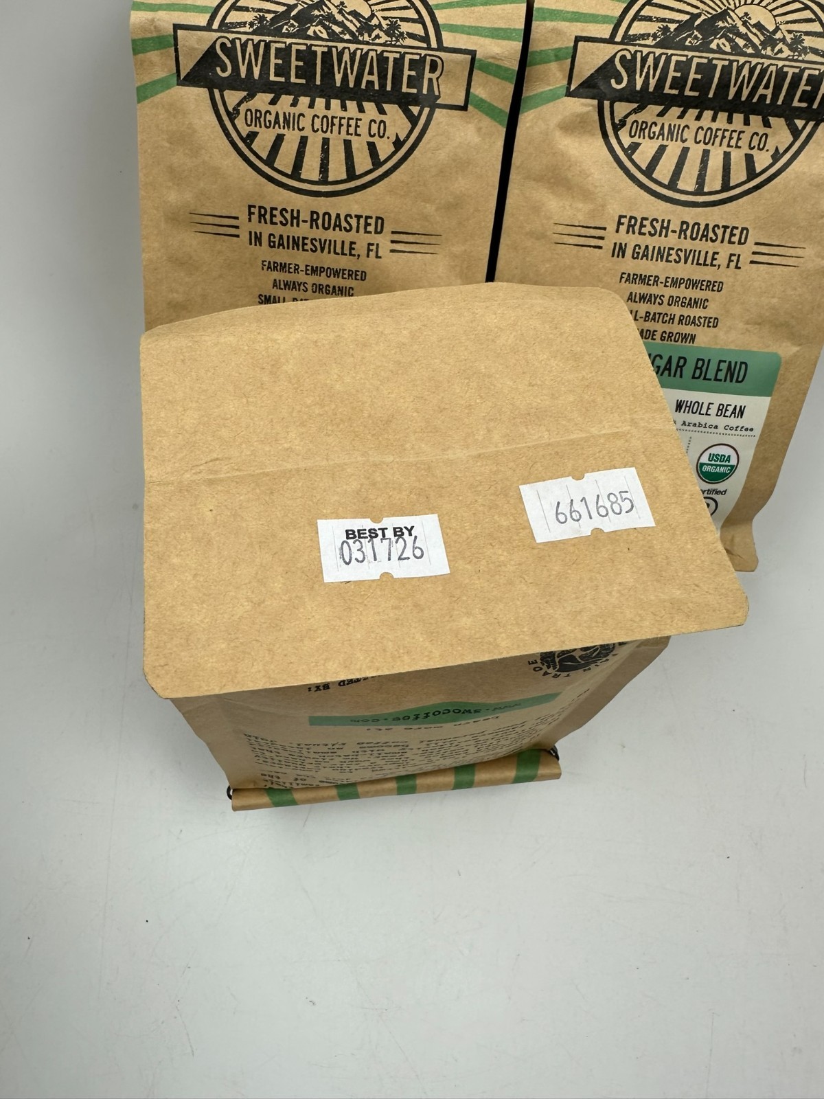 Sweetwater Brown Sugar Coffee Lot of 3 12oz Whole Bean Sealed 3/2026