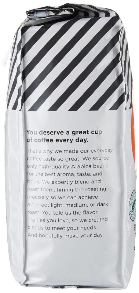 Amazon Fresh Colombia Whole Bean Coffee, Medium Roast, 12 Ounce (Pack of 1)
