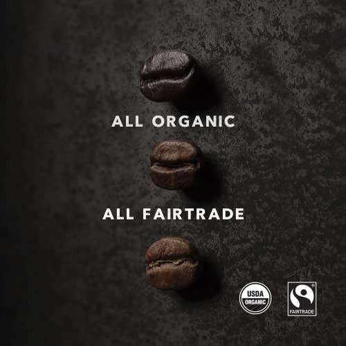 Organic Arabica Whole Bean Coffee Dark Roast Decaf 10 Oz Swiss Water Process