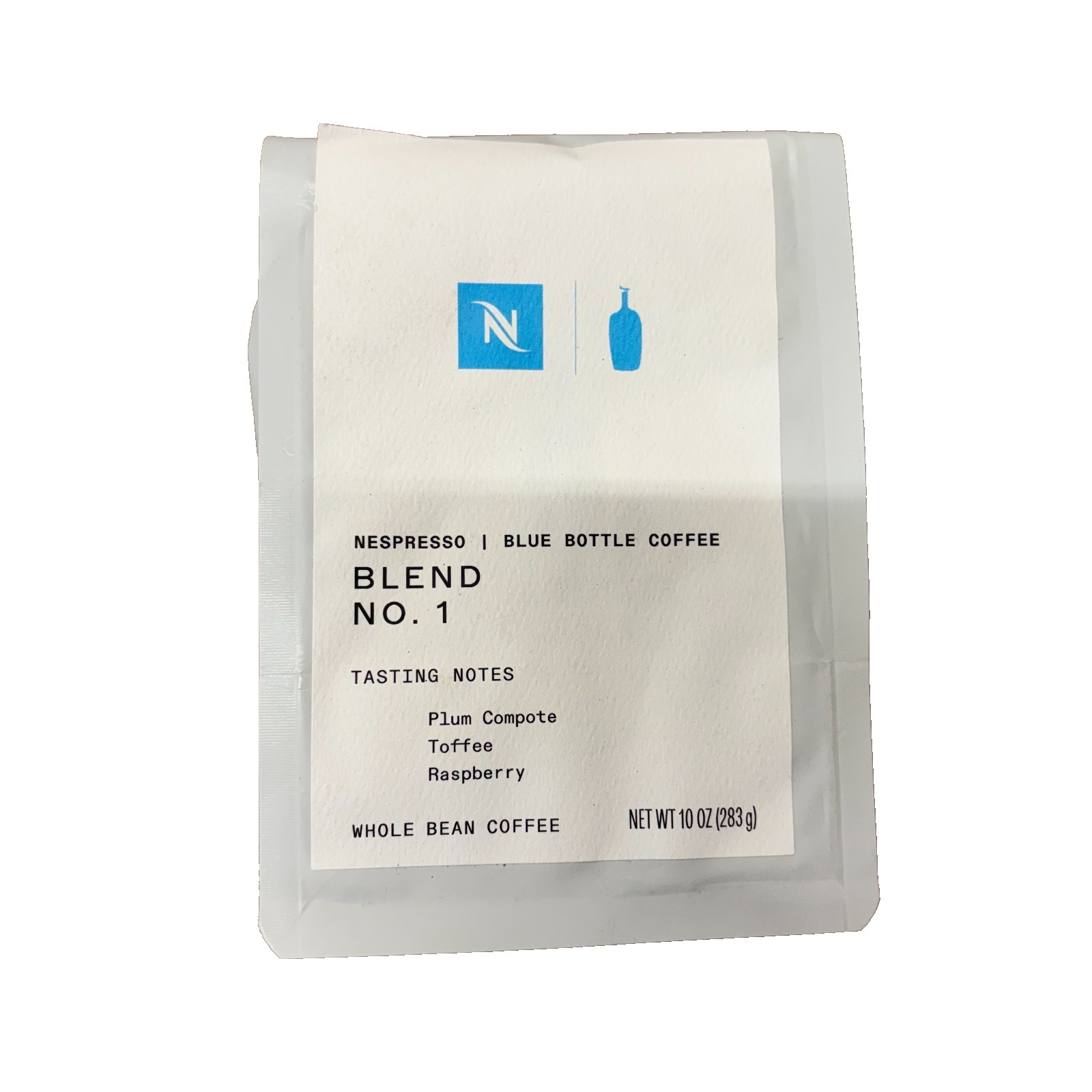 Blue Bottle Blend No. 1 Whole Bean Coffee 10 oz Bag, 2pk, **OLD STOCK**