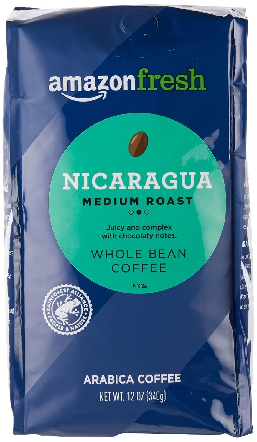 Nicaragua Whole Bean Coffee Medium Roast 12 Oz