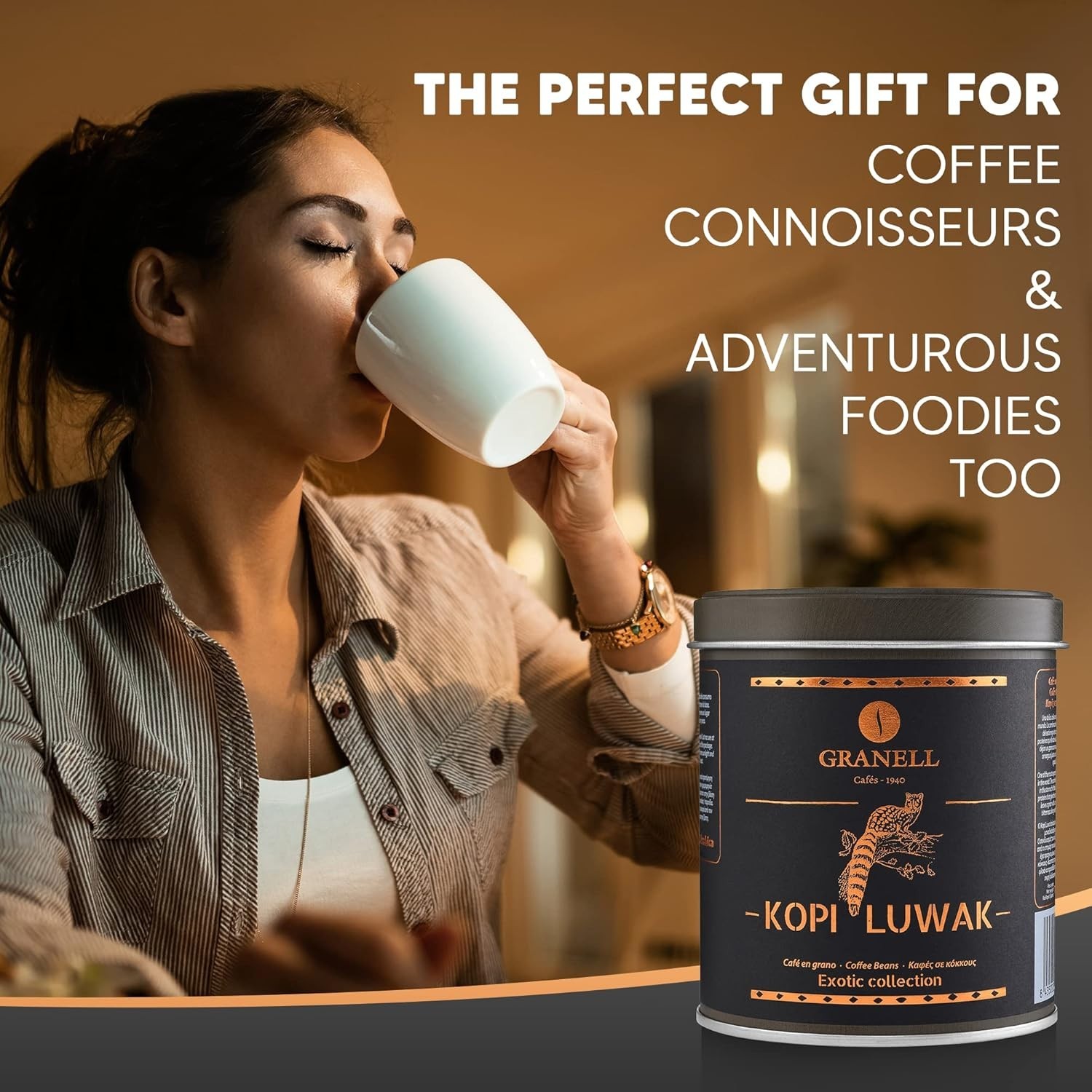 Civet Cat Coffee Beans – Earthy Flavor, Bold Aroma ”/