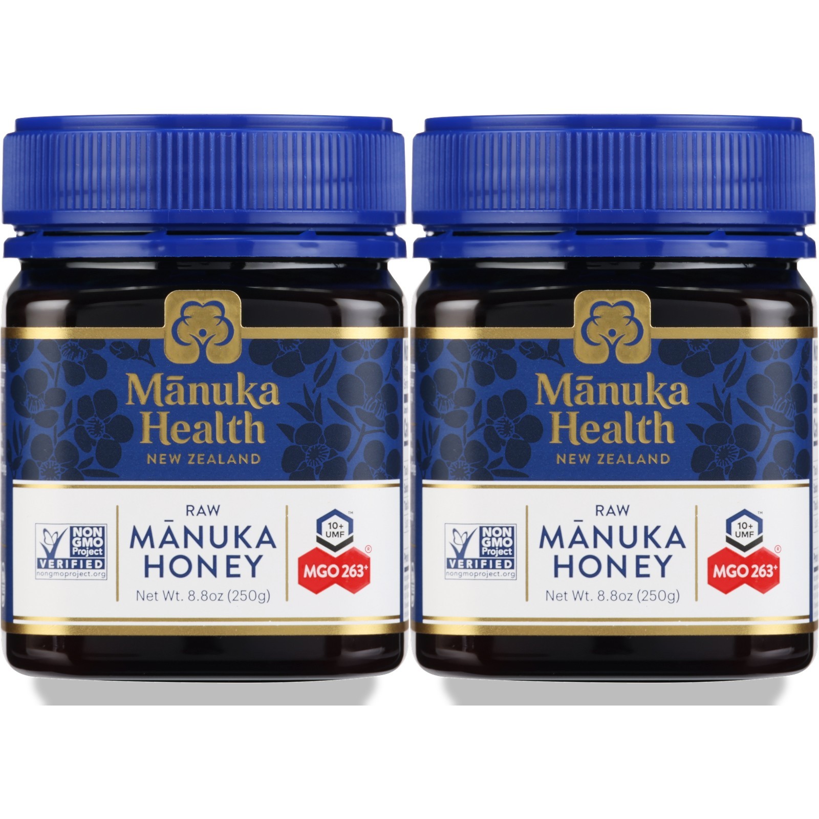 Manuka Health Raw Honey Mgo 263 Plus 8.8 Oz 2 Pack