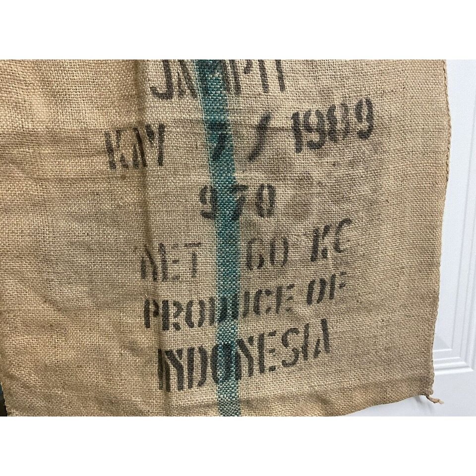 Coffee Bean Sacks Costa Rica / San Fran Lion Coffee Honolulu , Jampit/Indonesia
