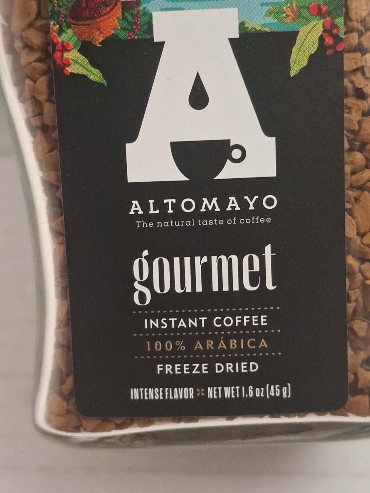 Altomayo Cafe Clasico, Gourmet Instantaneo ( Peruvian Coffee ,45 Gr)NEW