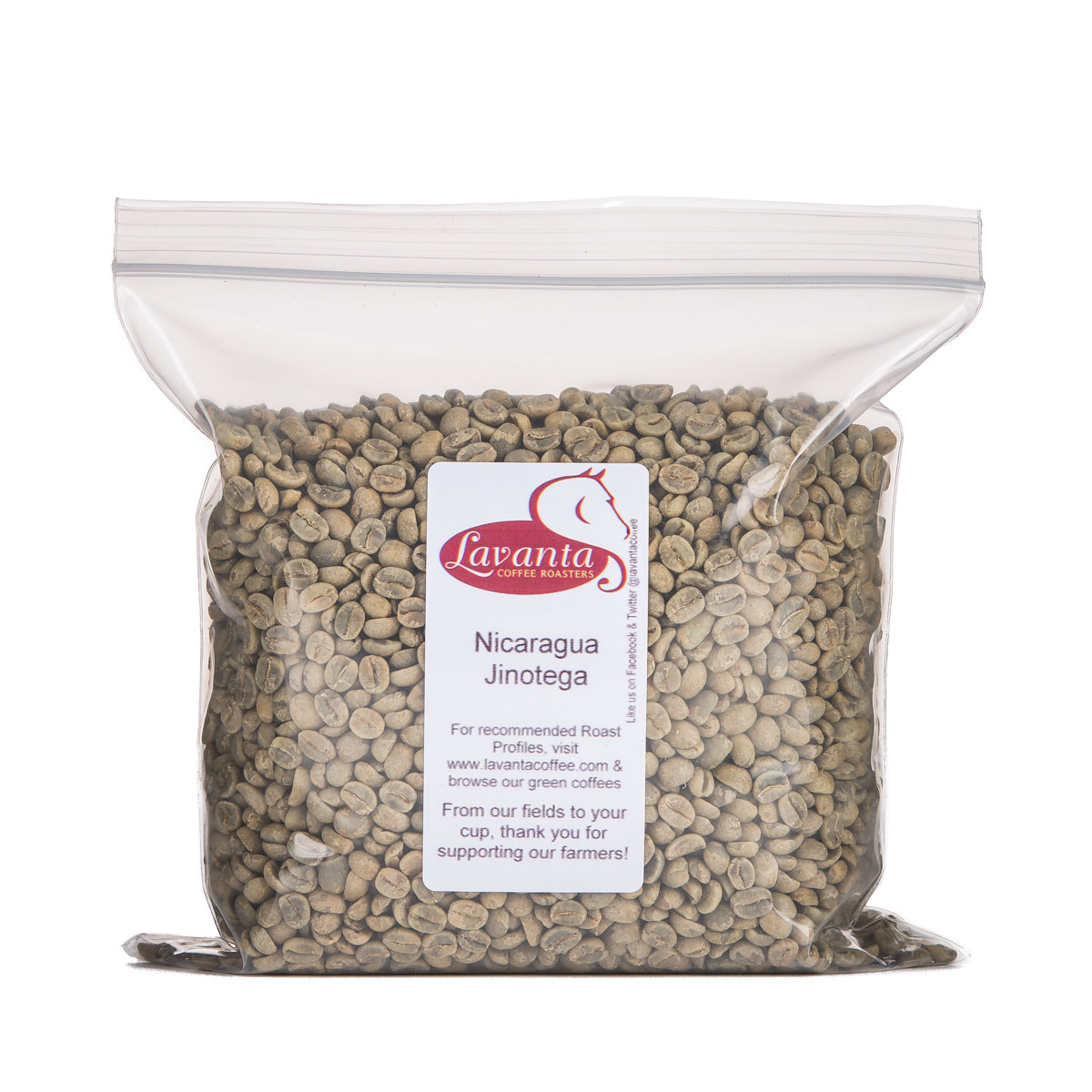 Lavanta Coffee Nicaragua Jinotega SHG Arabica Green or Roasted Coffee