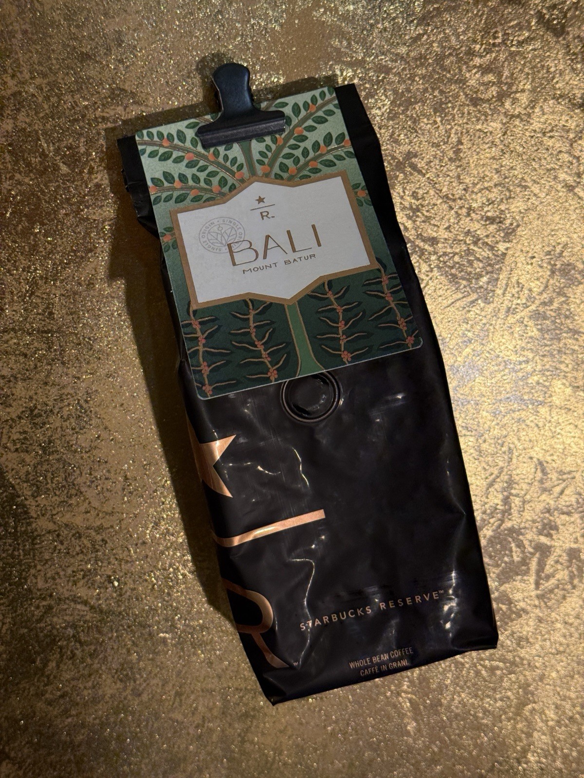 [NEW] STARBUCKS RESERVE BALI MOUNT BATUR WHOLE COFFEE Bean, 8.8OZ ❤️