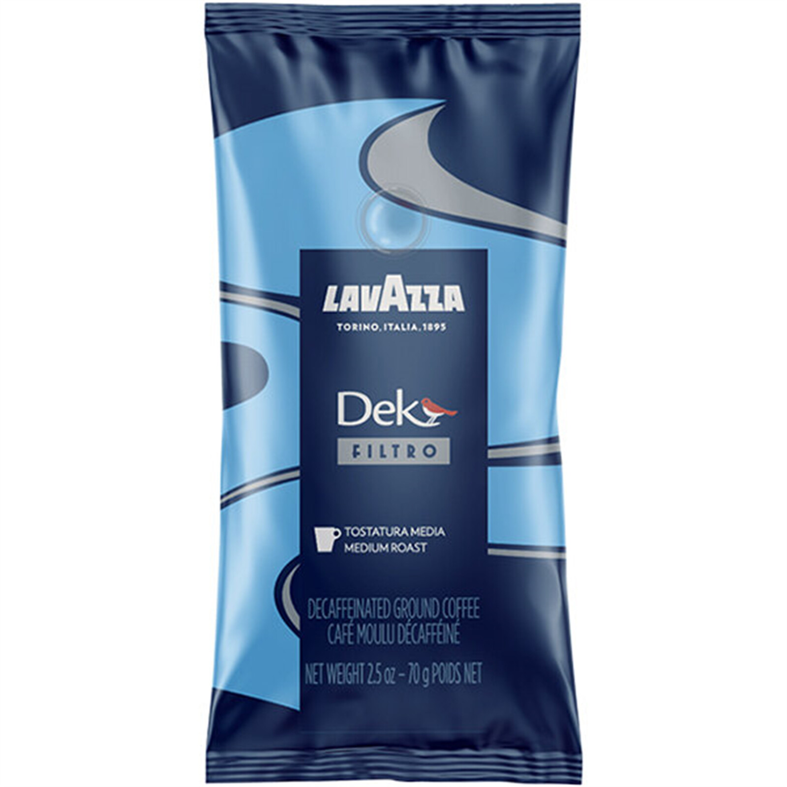 Lavazza Dek Filtro Decaf Coffee Packet 2.5 oz. – 18/Pieces WS-110LVCDEKDCF