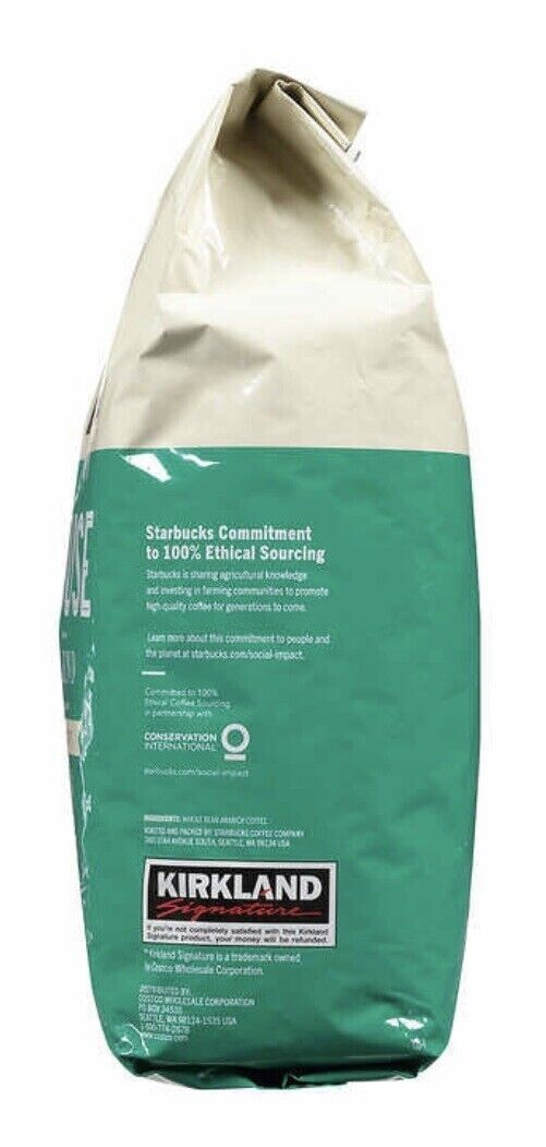 Kirkland Signature House Blend Coffee, Medium Roast, Whole Bean, 2.5 lbs USA