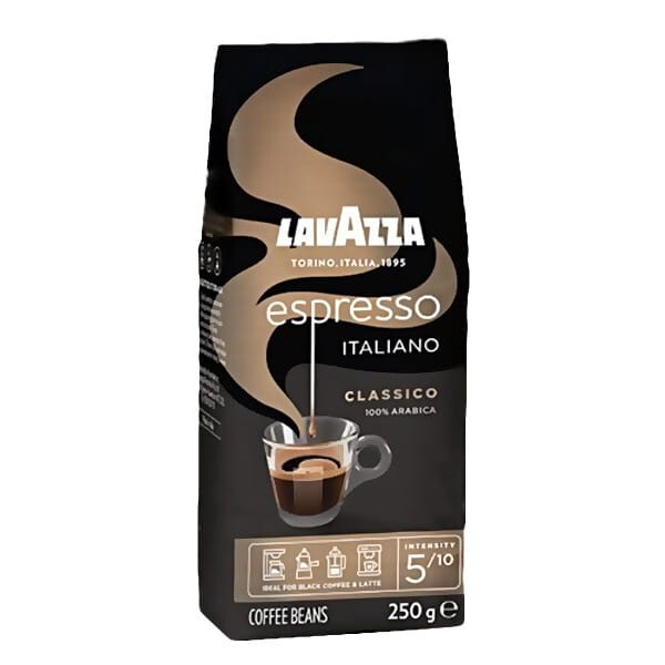 LAVAZZA Espresso Italiano Classico Coffee Beans 250g / 8.8oz