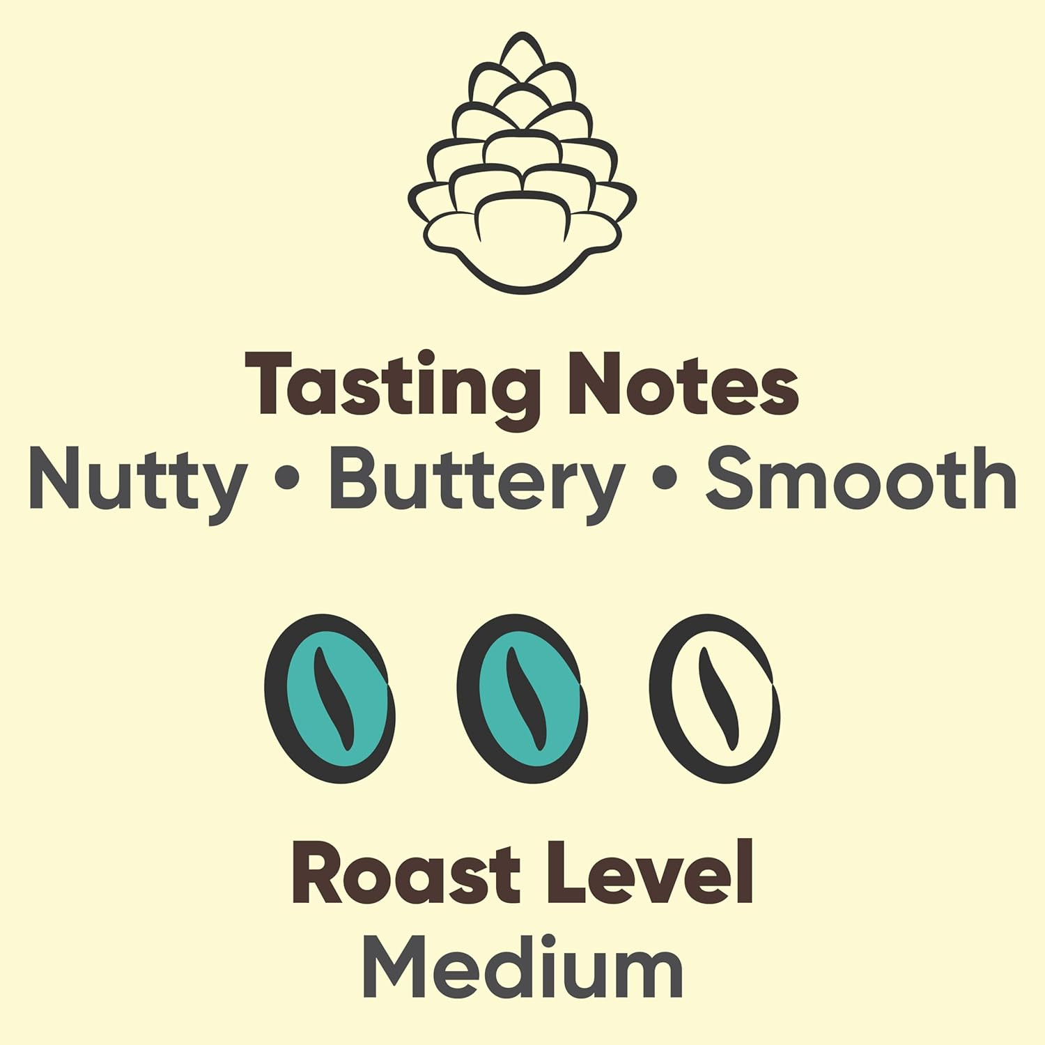 Naturally Flavored Coffee (Traditional Piñon Whole Bean, 2 Pound)