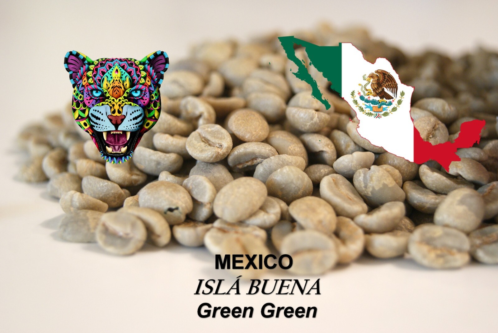 Mexican Isla Buena Green Coffee Specialty Grade Naturally Processed 2.5 lbs 