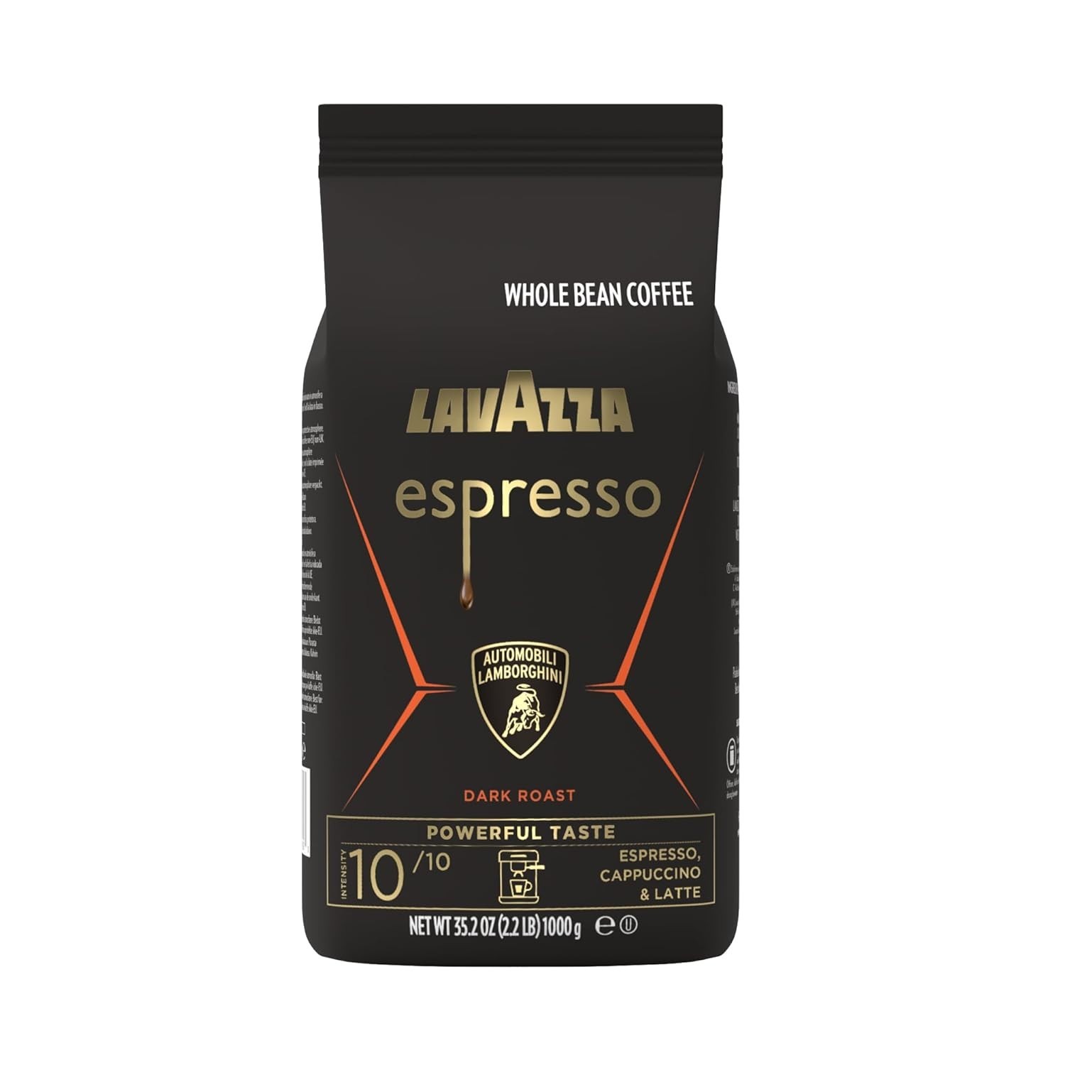 Bold Dark Roast Whole Bean Coffee – Automobili Lamborghini 2.2 lb Experience