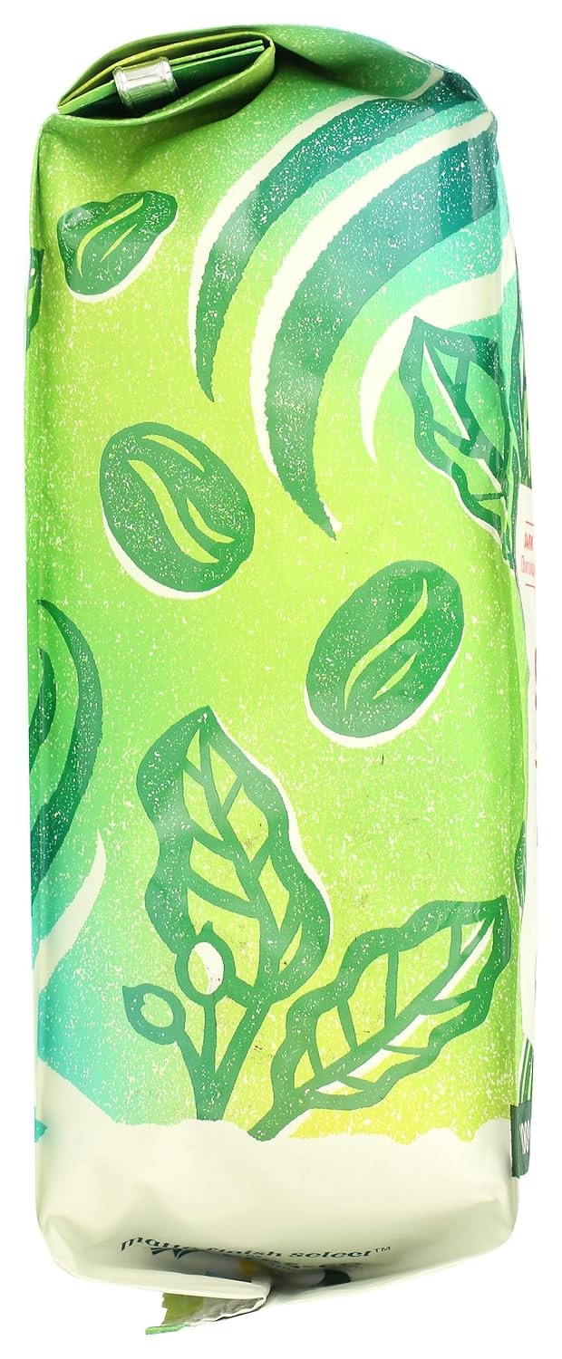 Organic Sierra Blend Whole Bean Coffee Medium-Dark Roast Dark Chocolate &