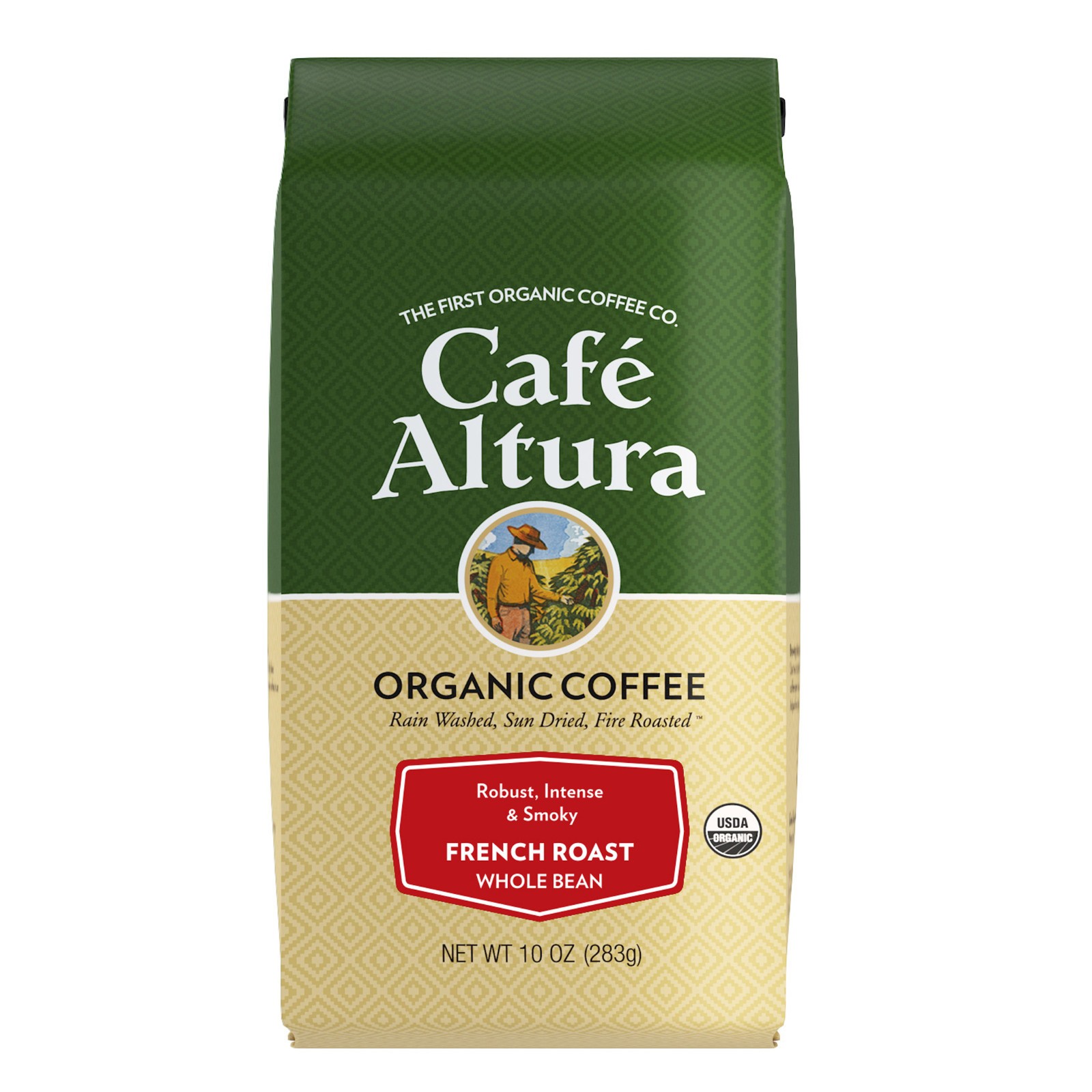 Café Altura, Organic Coffee, French Roast, 6 x 10 oz.