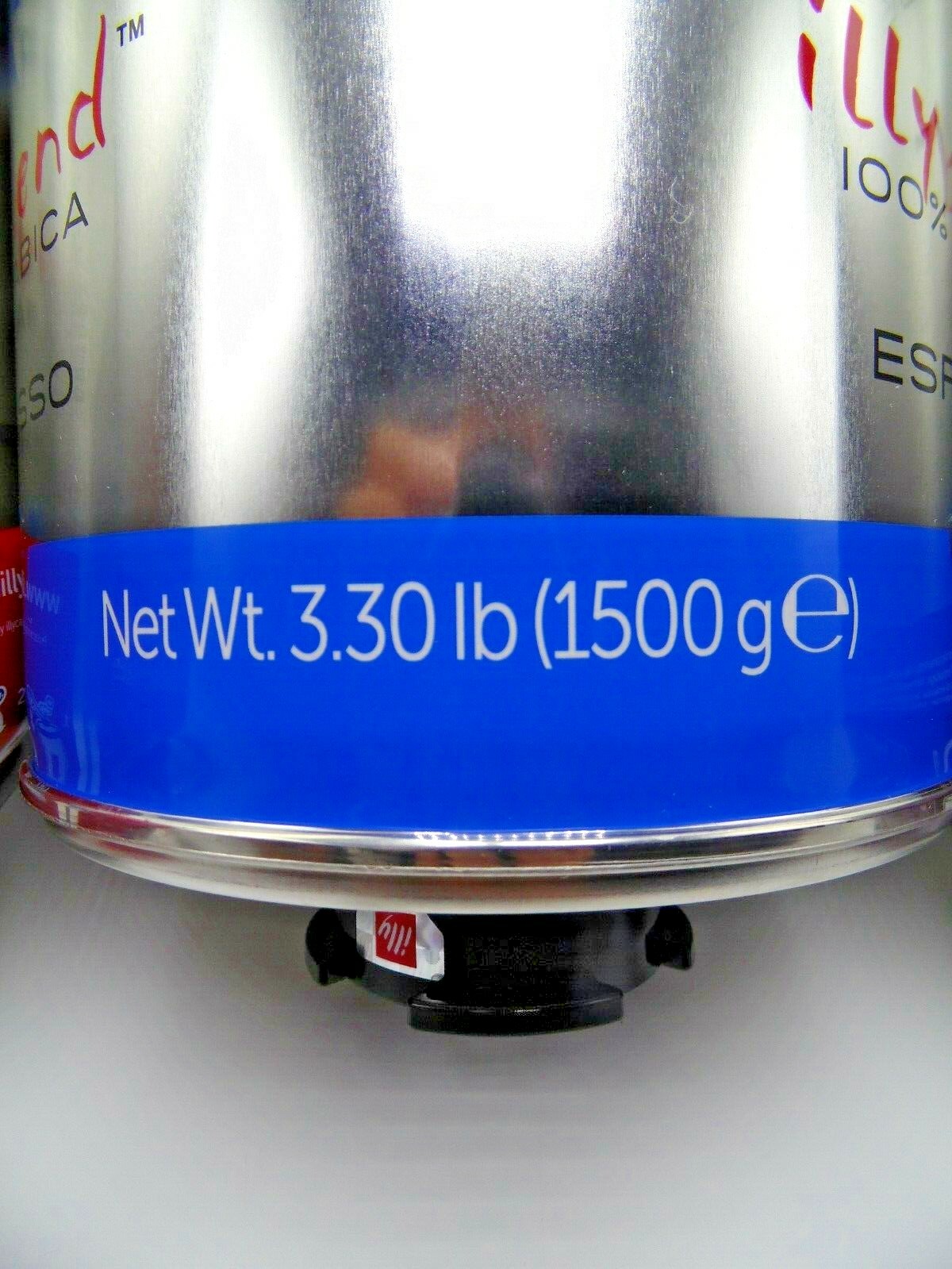 ILLY ESPRESSO DECAF BEAN 3.3lb EXP 2027+ DECAF SAFETY SEAL