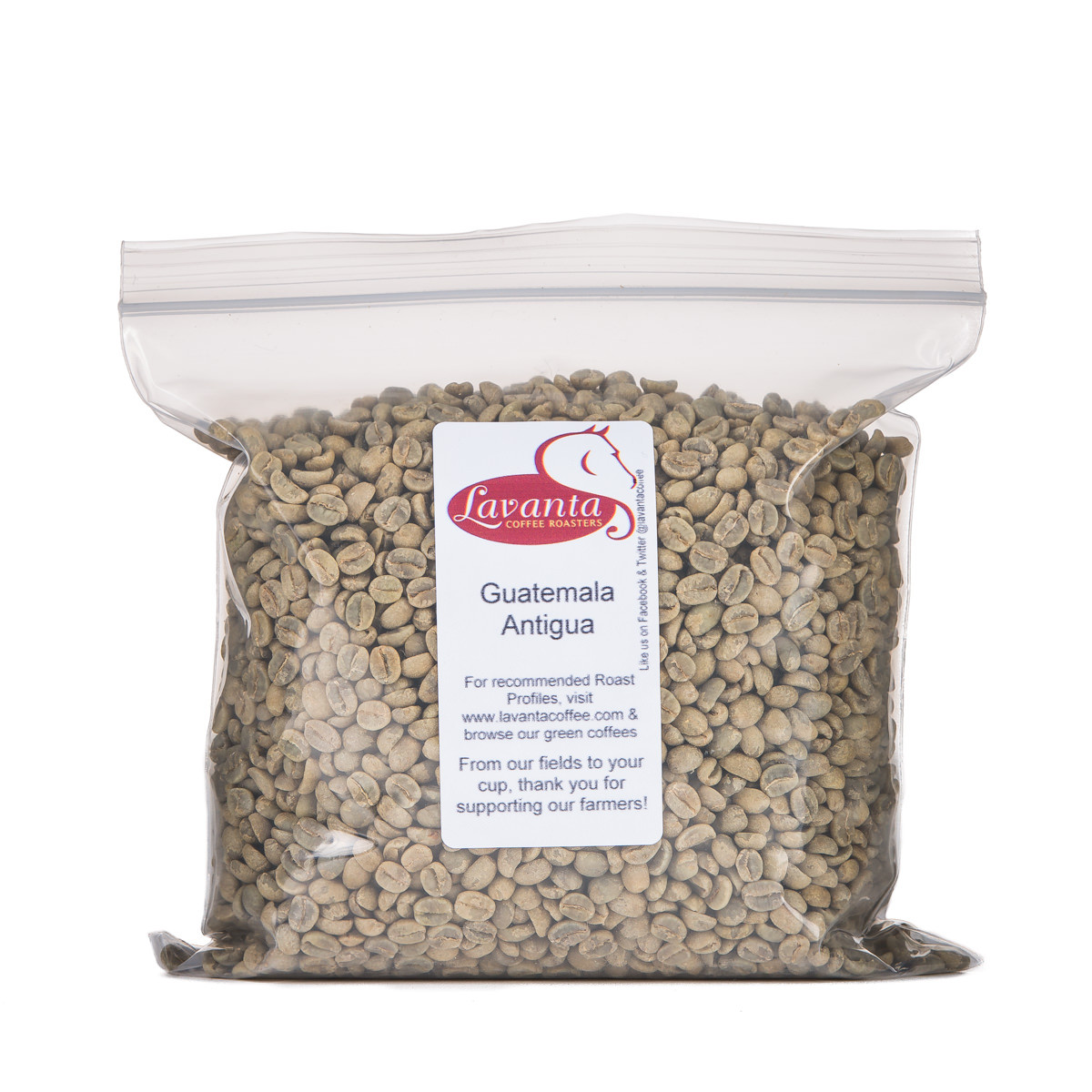 Lavanta Coffee Guatemala Antigua SHB Arabica Green or Roasted Coffee