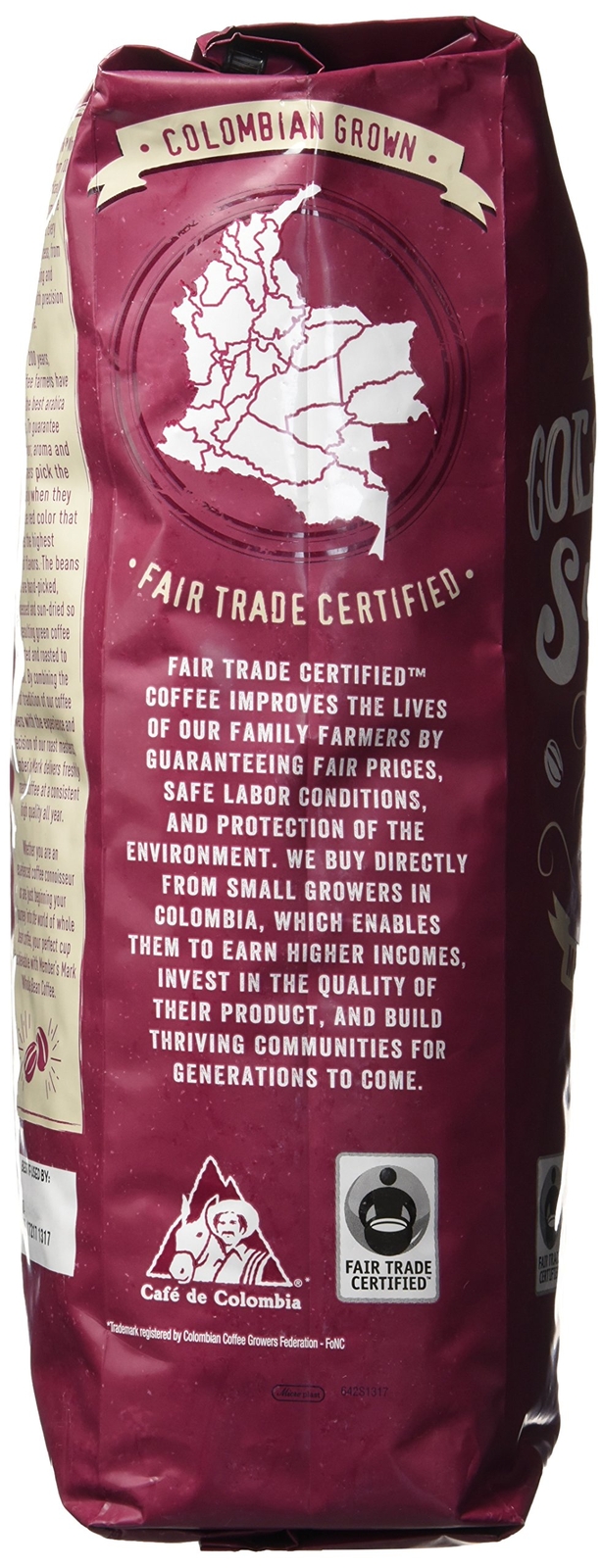 Member’s Mark Colombian Supremo Whole Bean Coffee (40 OZ), Sweet Chocolate &