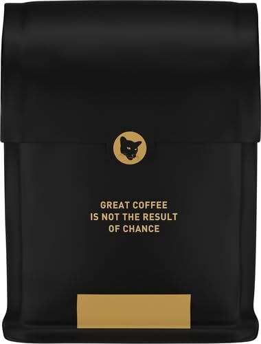 Coffee, Medium Roast Whole Bean Coffee – Black Cat Espresso 12 Ounce Bag with…