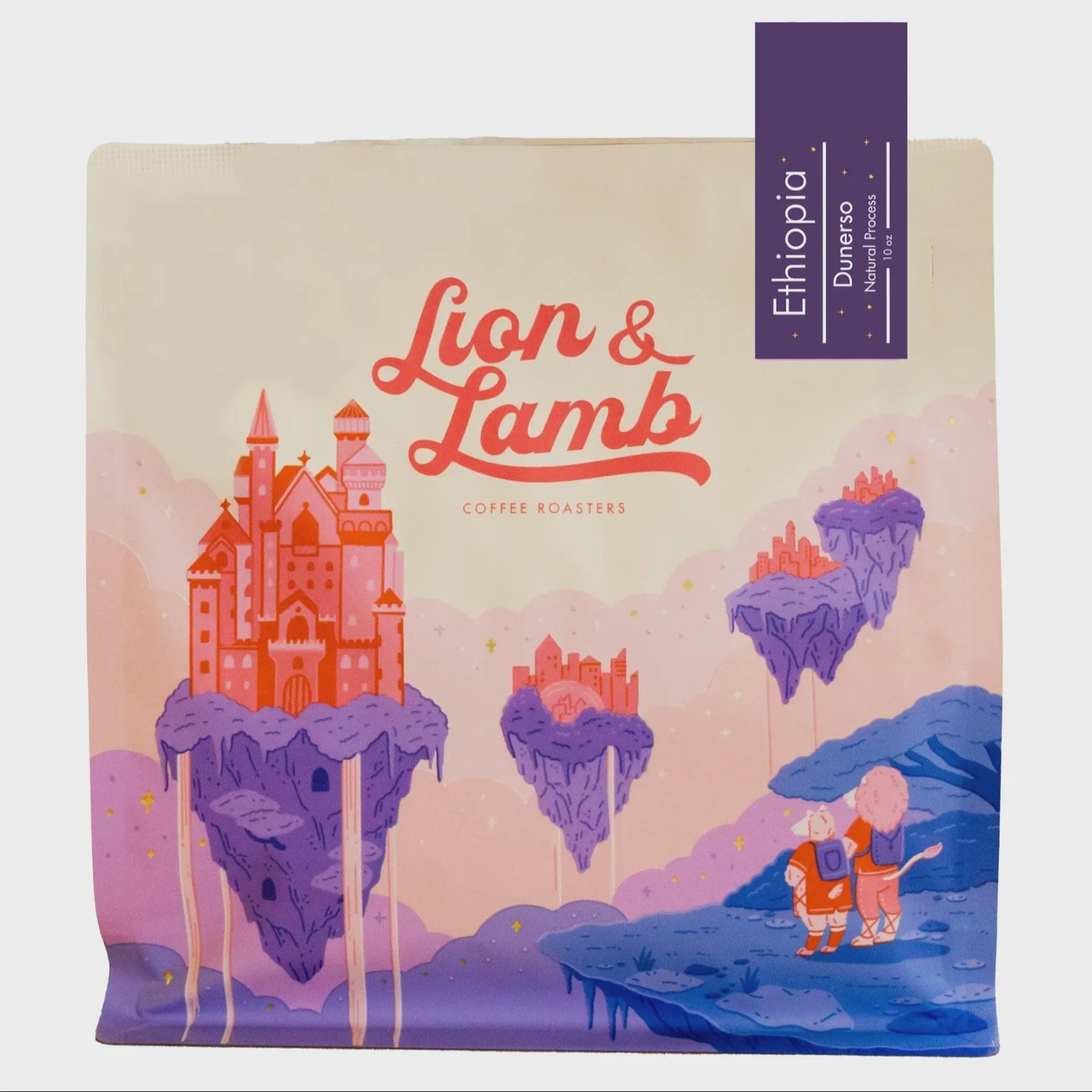 Ethiopia Yirgacheffe Dunerso – Whole Bean – Roasted by Lion and Lamb – 10oz