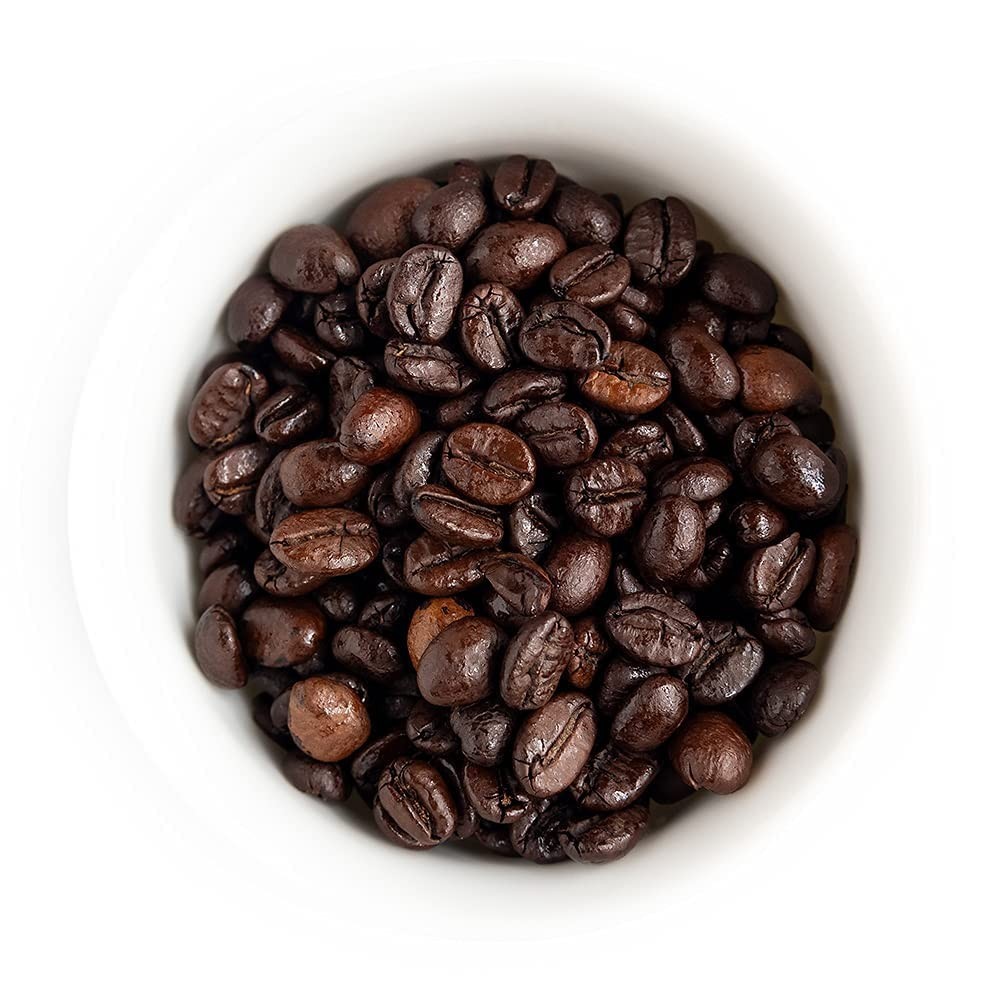 Fresh Roasted Dark Roast Whole Bean Coffee, Kosher, 5 lb Bag, Bold Flavor