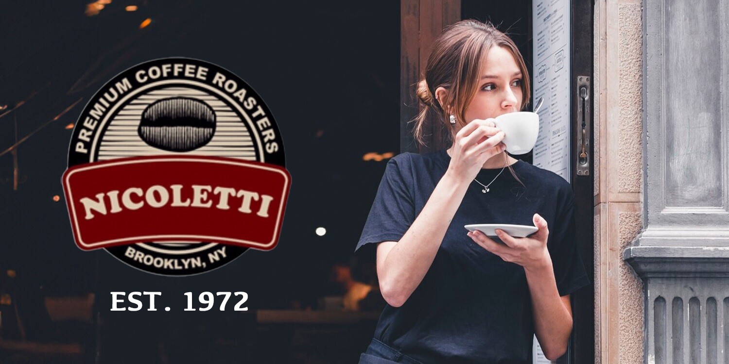 Nicoletti Coffee Espresso Roast Beans 5lb 🇮🇹 (Made In Brooklyn NY Since 1972)