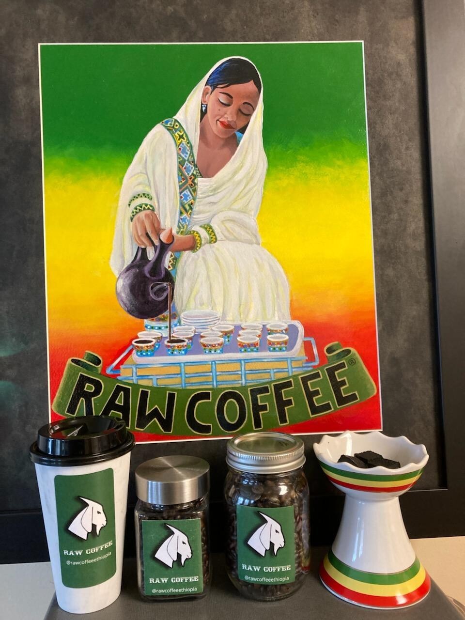 Ethiopian Yirgacheffe Highest Grade Fresh Coffee Beans 5 lbs Roasted & Ground