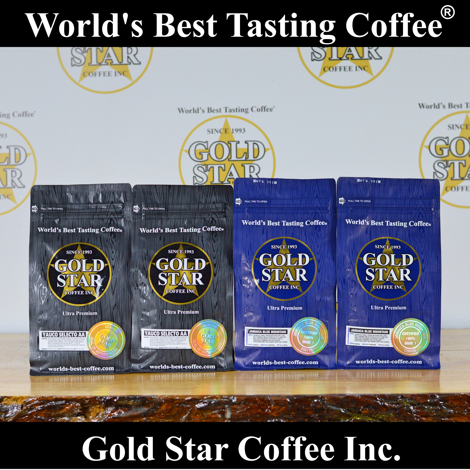 Jamaica Blue Mountain & Yauco Selecto Coffee – 4 lb The Best Tasting Coffees